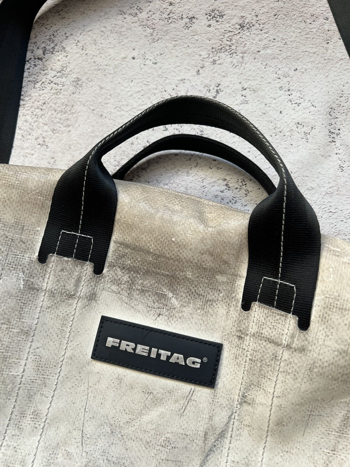 Freitag × Vintage Freitag Streetwear Bag Big Messenger Size ONE SIZE - 3 Thumbnail