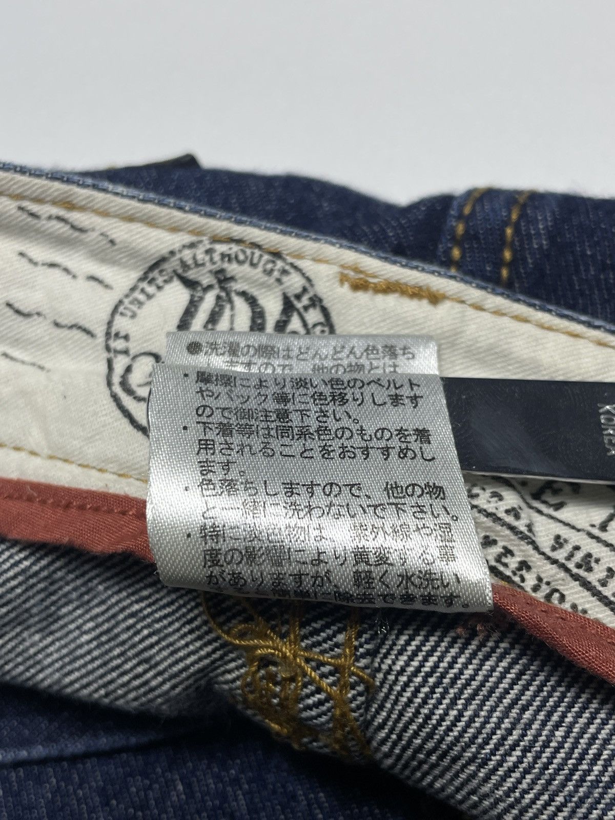 Tornado Mart 2000’s Double Name - Curve W/ Leather Pocket Pants Size US 30 / EU 46 - 11 Thumbnail
