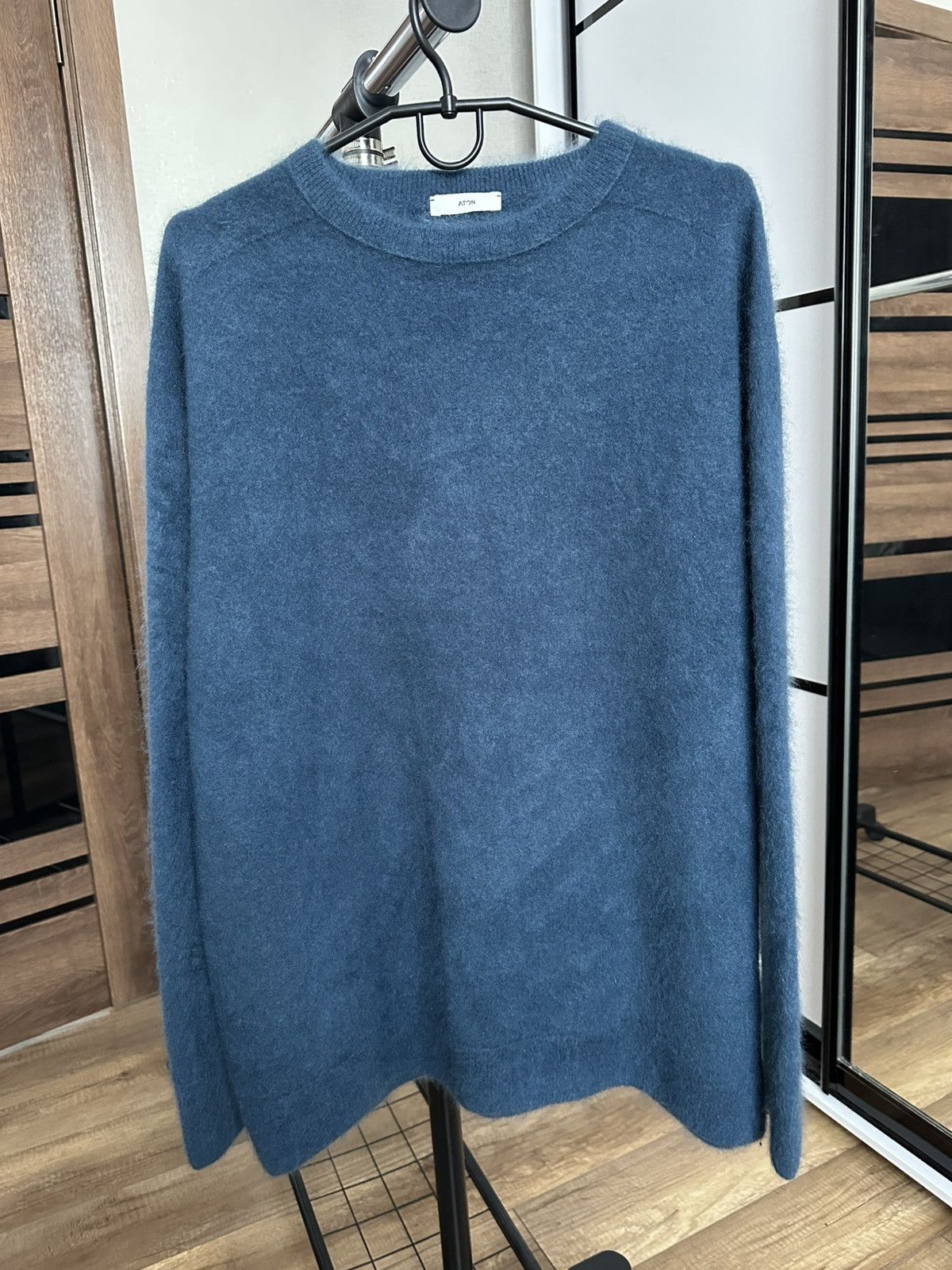 ATON ATON Cashmere Sweater Pullover Japan Size US XL / EU 56 / 4 - 1 Thumbnail