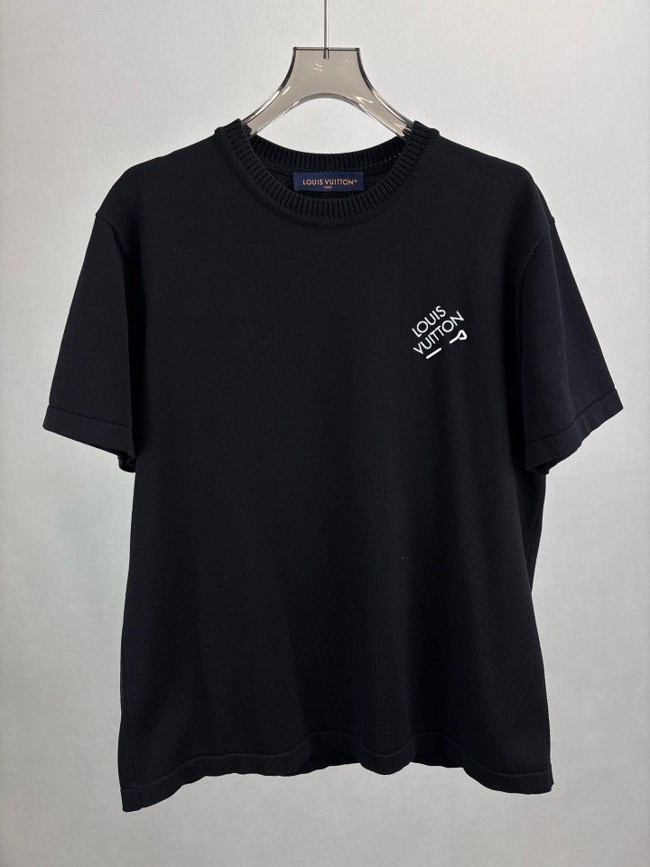 Louis Vuitton Louis Vuitton Logo T-Shirt Black XL Size US XL / EU 56 / 4 - 1 Thumbnail