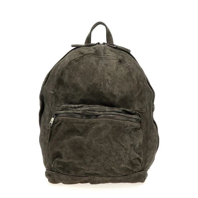 Giorgio Brato GIORGIO BRATO Gray Leather Backpack New & Authentic Size ONE SIZE - 1 Thumbnail
