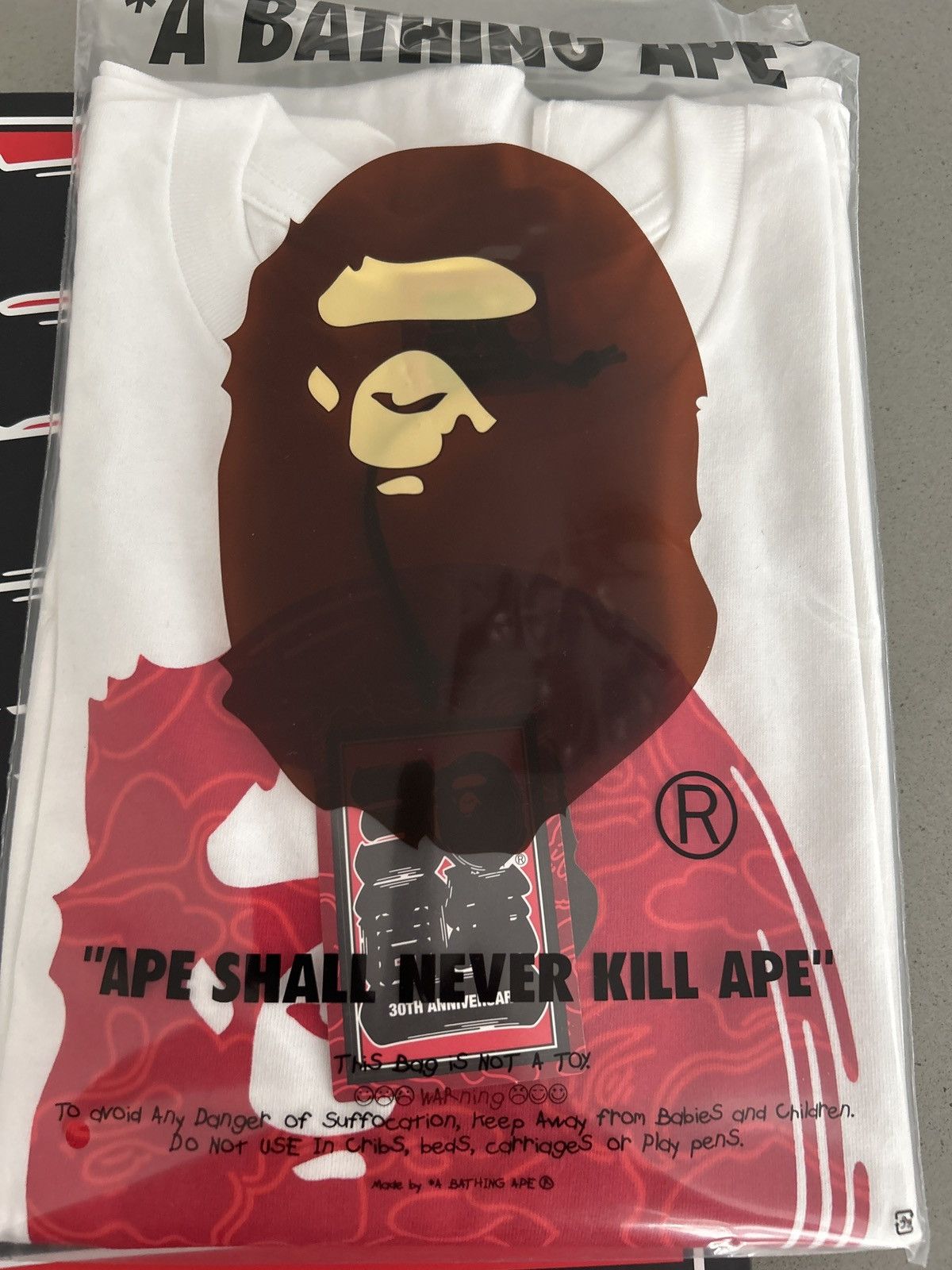 Bape Bape 30th Anniversary Tee Size XXS / US 00 / IT 34 - 9 Thumbnail