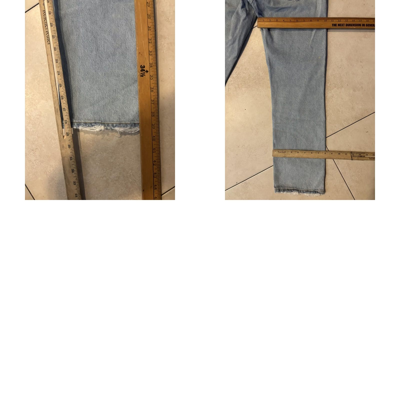 Agolde VINTAGE AGOLDE 90s Pinch Jeans Womens 29 Blue Light Wash Mom Fit Button Fly Denim 29 in Relaxed Boys/Girls? Size 29" - 8 Thumbnail