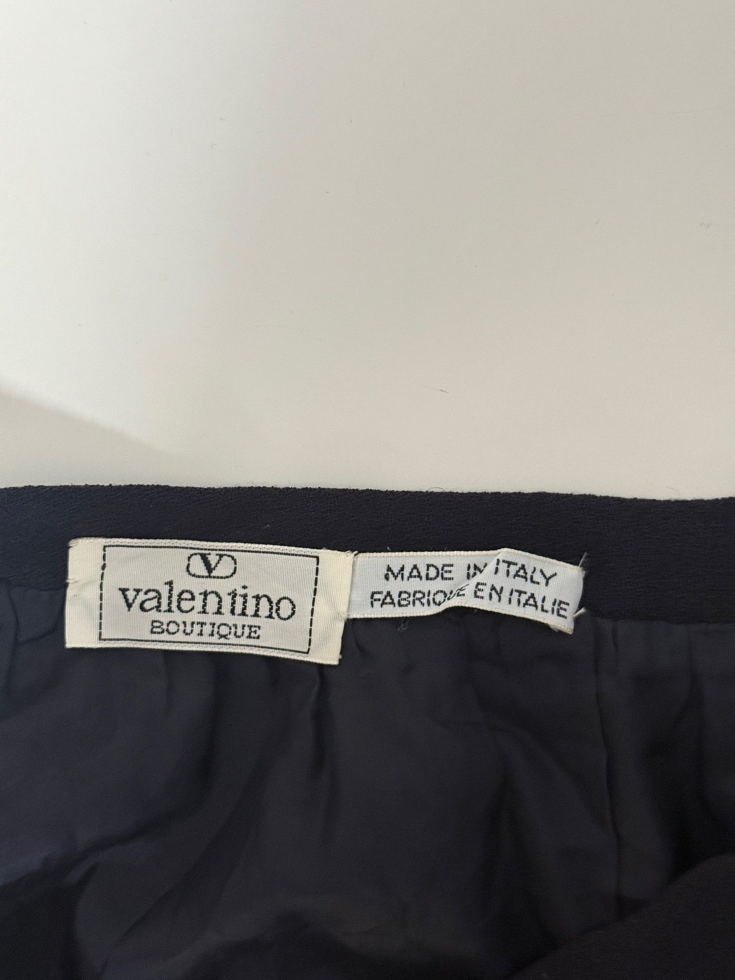 Valentino Black Mini Skirt Valentino 6us Size 28" / US 6 / IT 42 - 6 Thumbnail