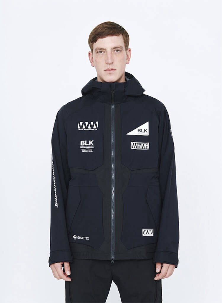 White Mountaineering - BLK - Gore-Tex Mountain Parka Jacket