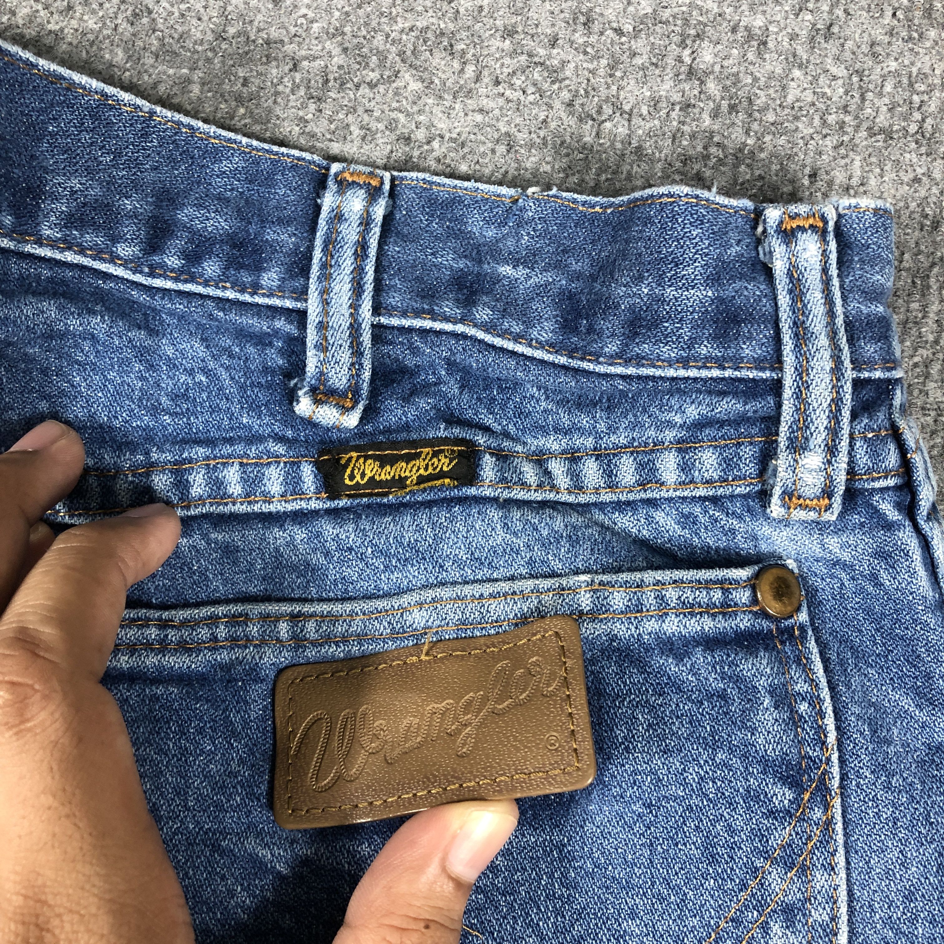 Vintage × Wrangler Vintage Wrangler Light Blue Wash Jeans L714 Size US 36 / EU 52 - 6 Thumbnail