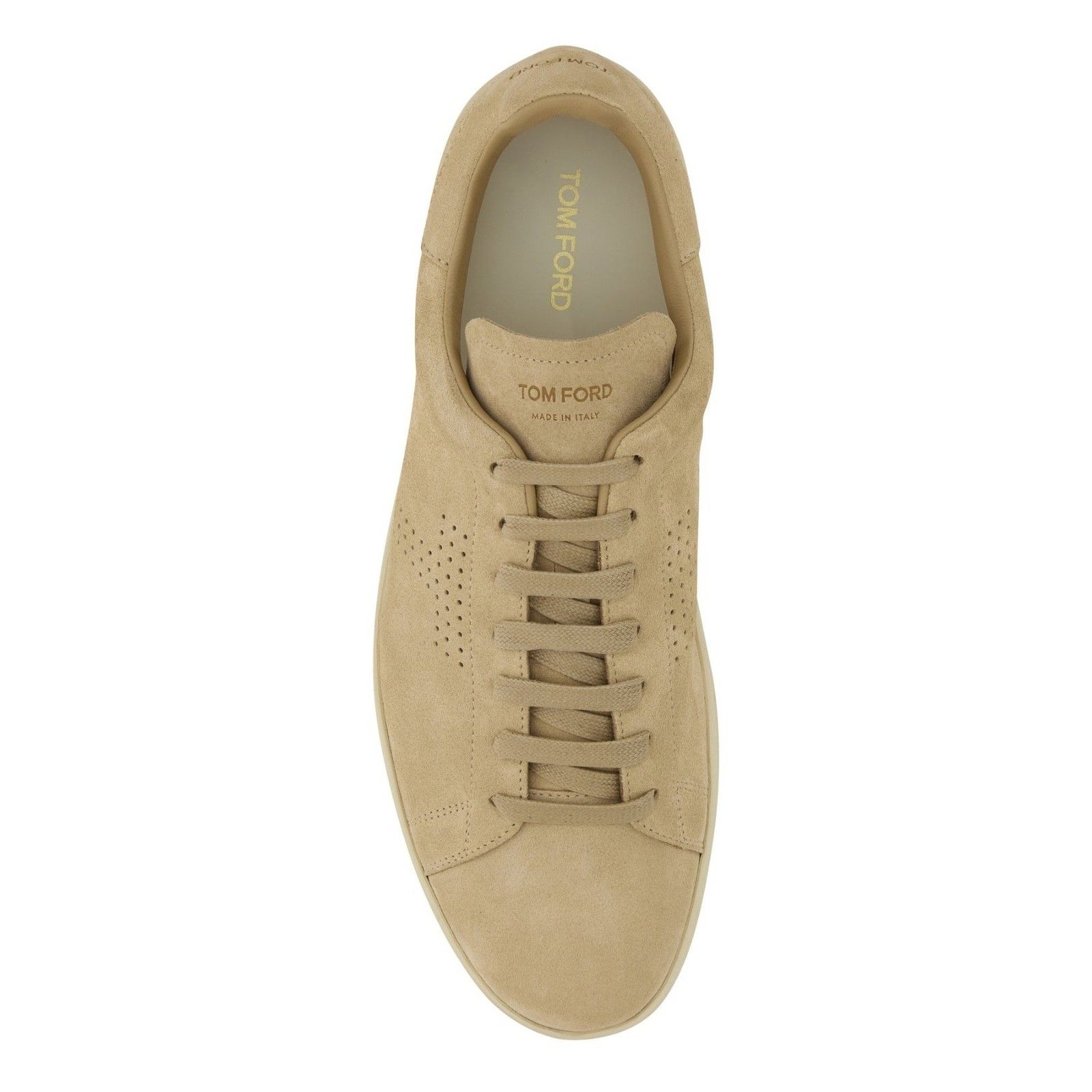 Tom Ford TOM FORD Beige Suede Warwick sneakers New (Men's size:9;) Size US 9 / EU 42 - 2 Thumbnail
