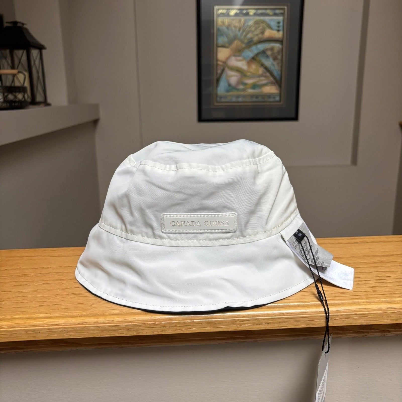 Canada Goose Canada Goose Horizon Black & White Reversible Bucket Hat S/M Size ONE SIZE - 3 Thumbnail