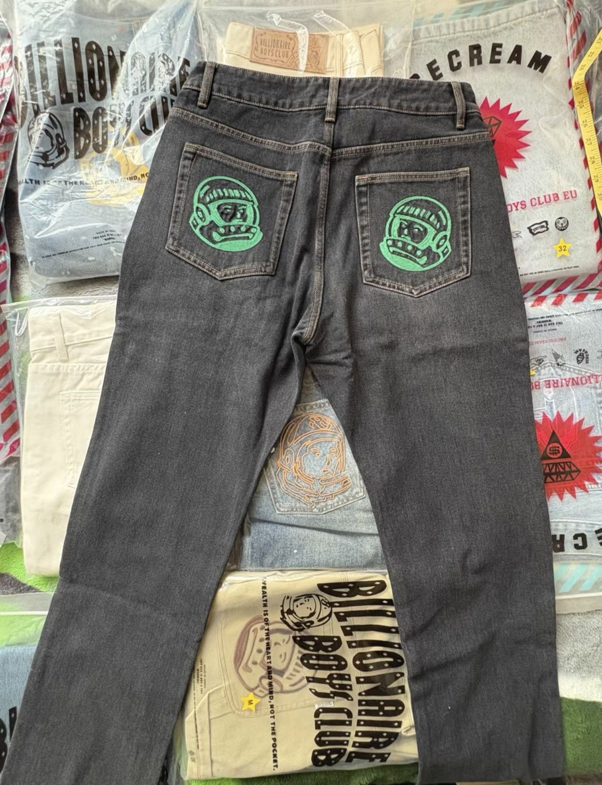 Billionaire Boys Club Billionaire Boys Club BBC Collaboration Jeans Size US 36 / EU 52 - 8 Thumbnail