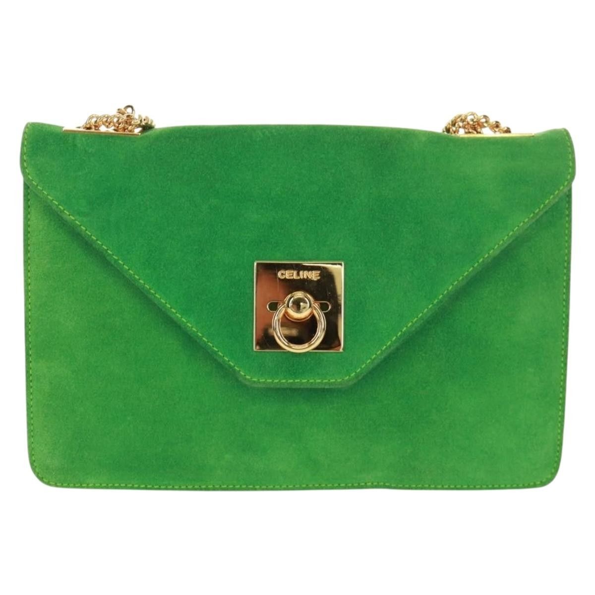 Celine Celine Vintage Shoulder Bag Suede Size ONE SIZE - 1 Thumbnail
