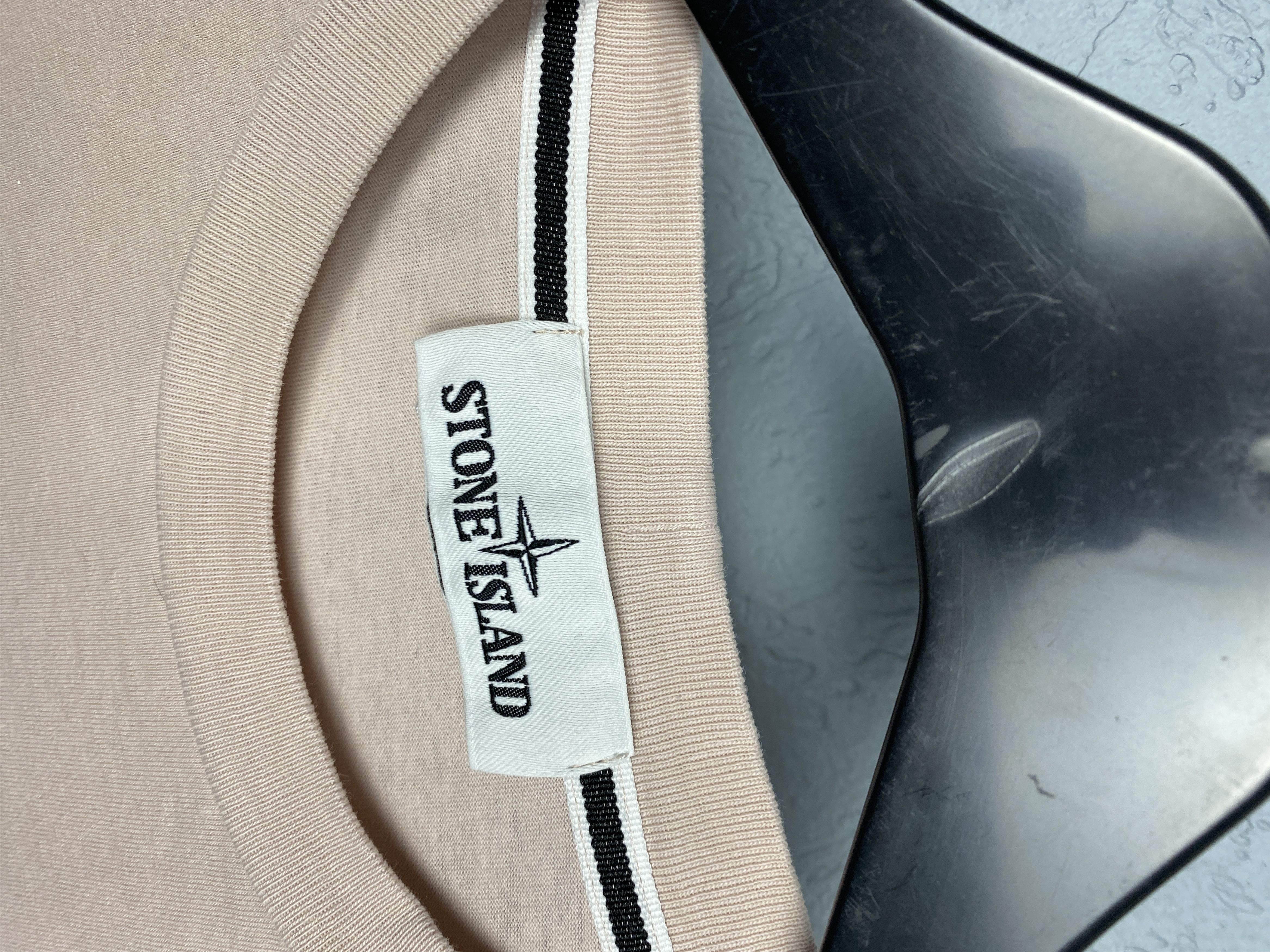 Stone Island × Vintage Stone Island Vintage Big Logo T-Shirt Y2K Size US L / EU 52-54 / 3 - 4 Thumbnail