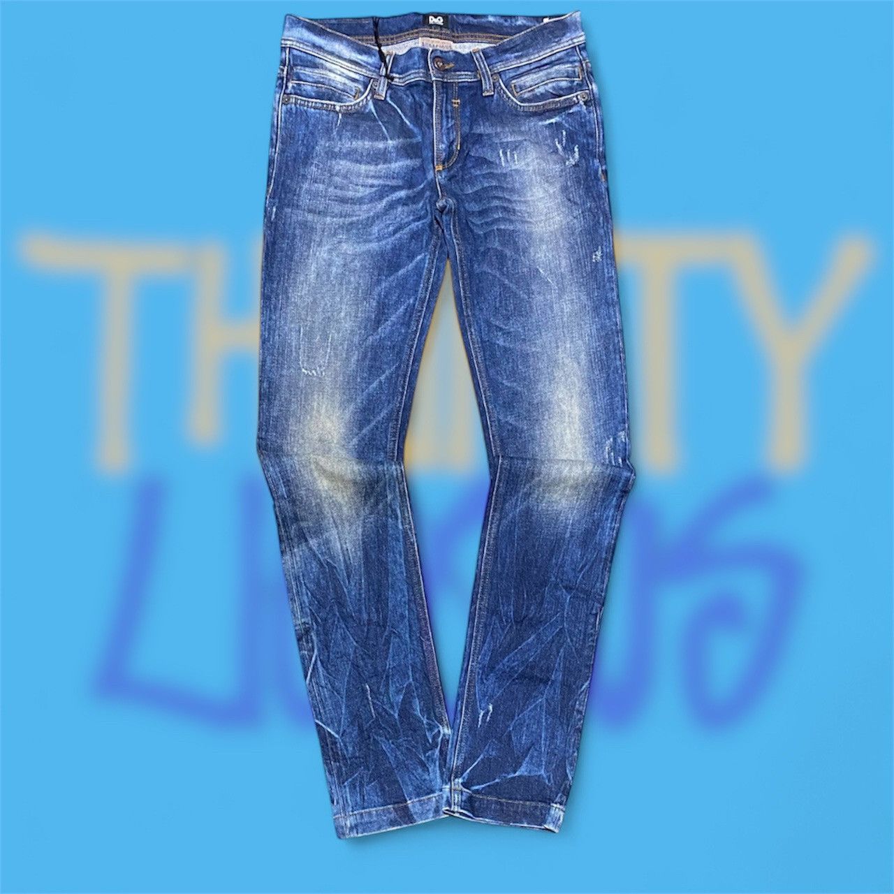 Dolce & Gabbana Dolce and Gabbana Audacious Distressed Jeans Size 30" / US 8 / IT 44 - 1 Thumbnail