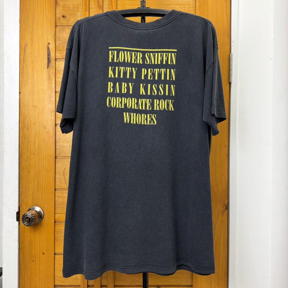 Nirvana Vintage Nirvana Smiley Shirt 1992 Size US XL / EU 56 / 4 - 2 Thumbnail