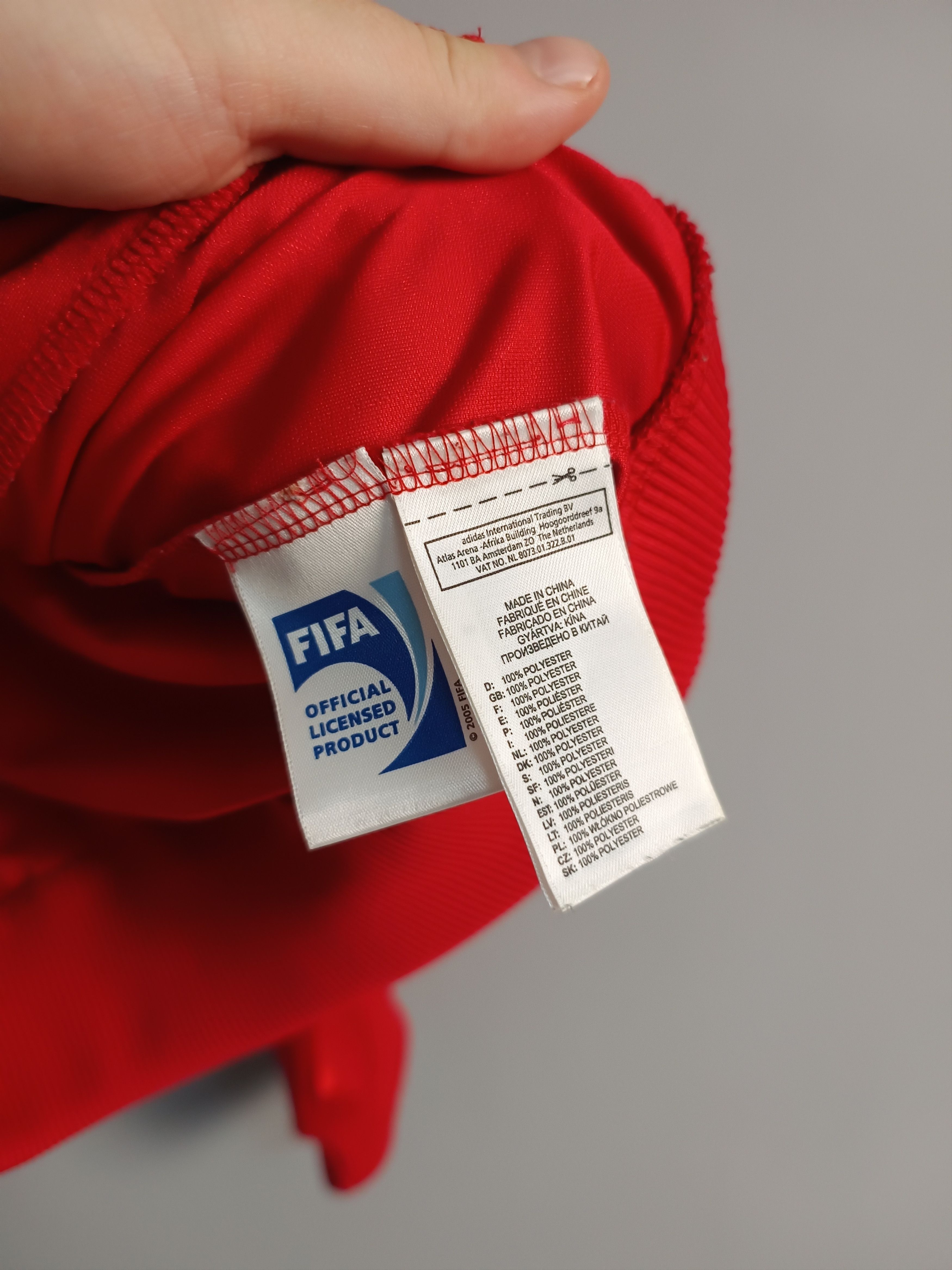 Adidas × Vintage Vintage adidas spain sweatshirt 2010 jersey Size US L / EU 52-54 / 3 - 4 Thumbnail