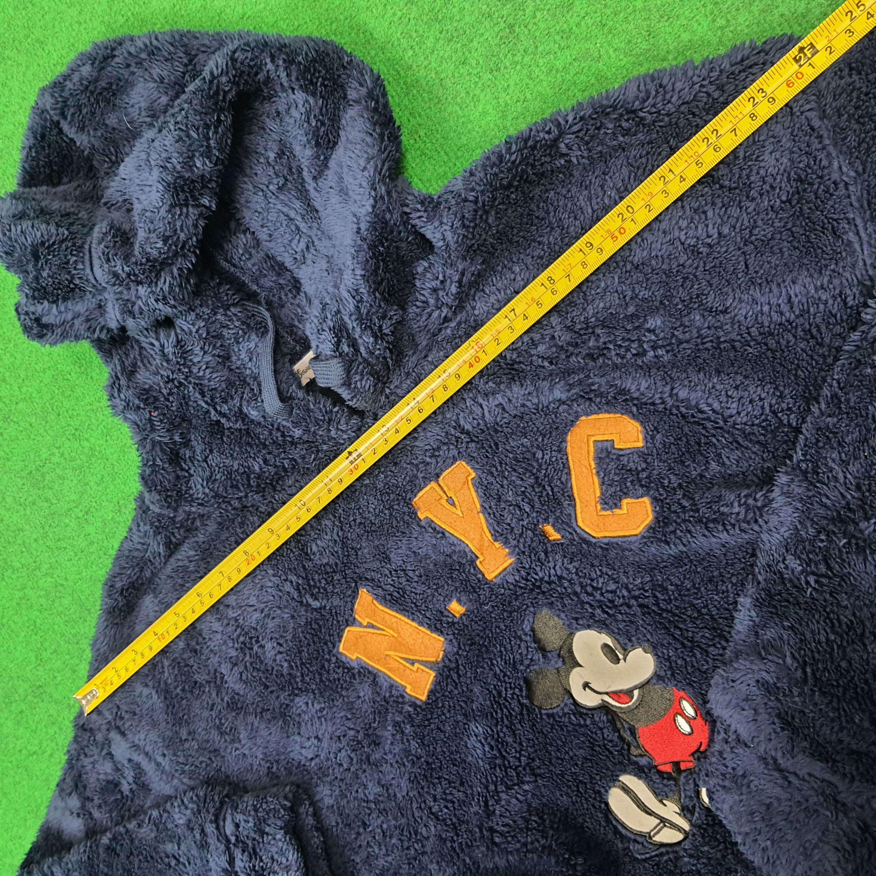 Disney Vintage Disney NYC Mickey Mouse Fleece Hoodie C268N16 Size US S / EU 44-46 / 1 - 8 Thumbnail
