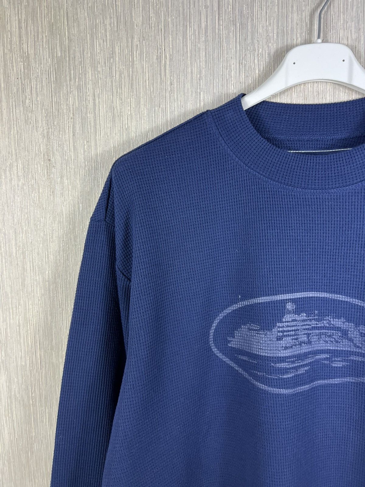 Corteiz Corteiz Guerillaz waffle long sleeve cental alcatraz logo Size US L / EU 52-54 / 3 - 4 Thumbnail