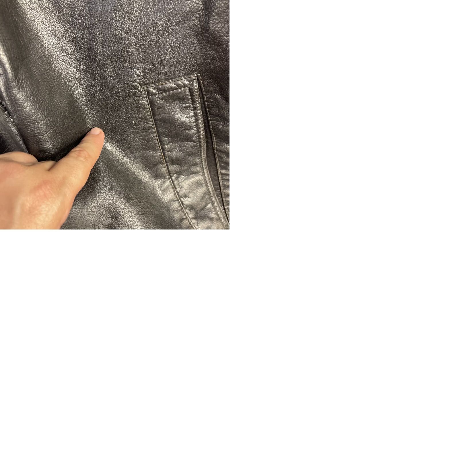 Vintage VINTAGE Levis Bomber Jacket Mens 2XL Brown Sherpa Lined Trucker Aviator Faux Leather Size US XXL / EU 58 / 5 - 9 Thumbnail
