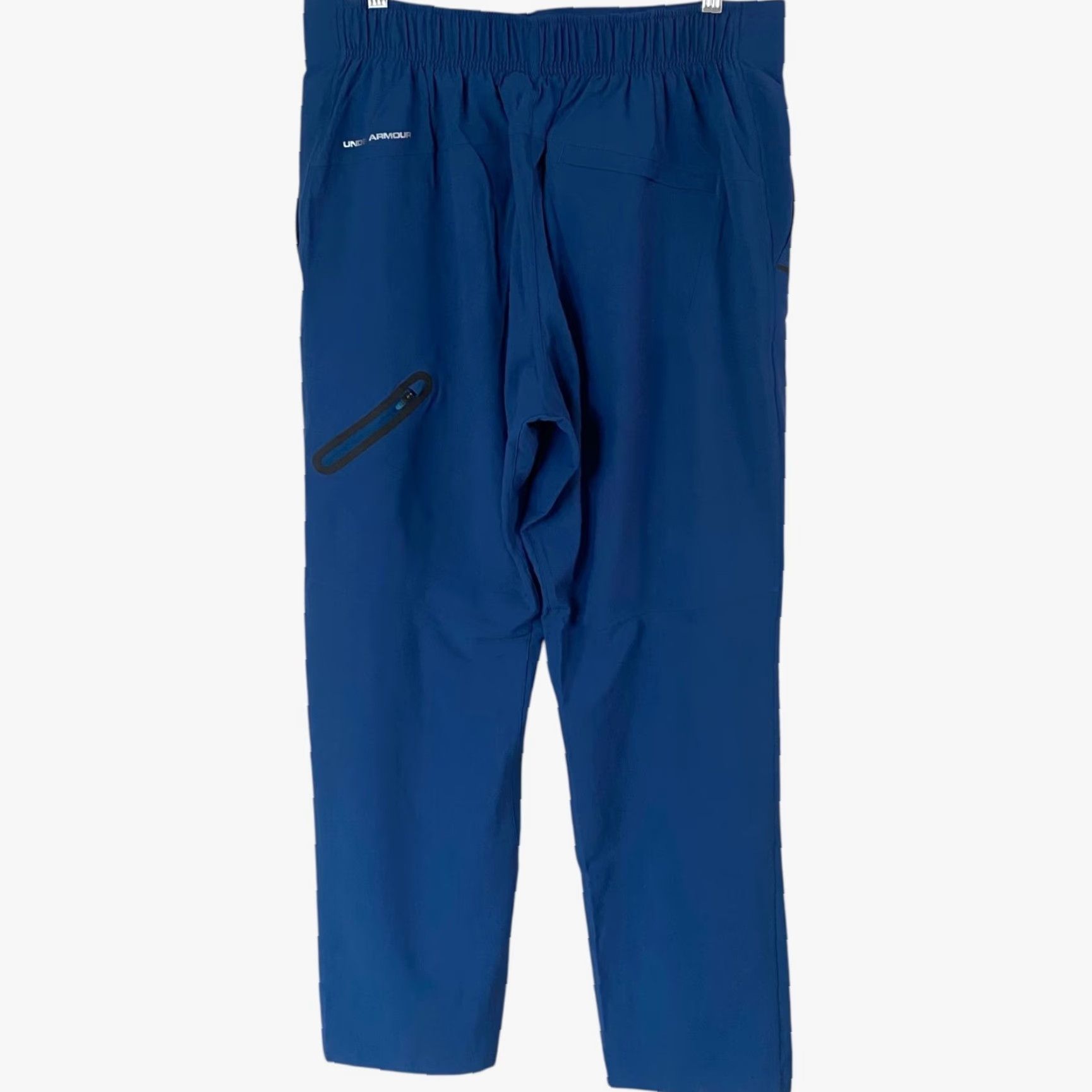 Under Armour Under Armour Performance Stretch Golf Pants Blue Men's Large Athletic Activewear Size US 33 - 3 Thumbnail