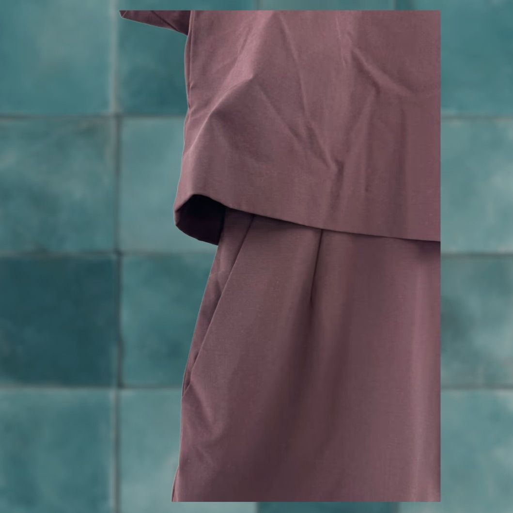 J.Crew J.CREW Women's Midi Sheath Dress Burgundy Red Wool Blend Pockets Size 6 Size M / US 6-8 / IT 42-44 - 4 Thumbnail