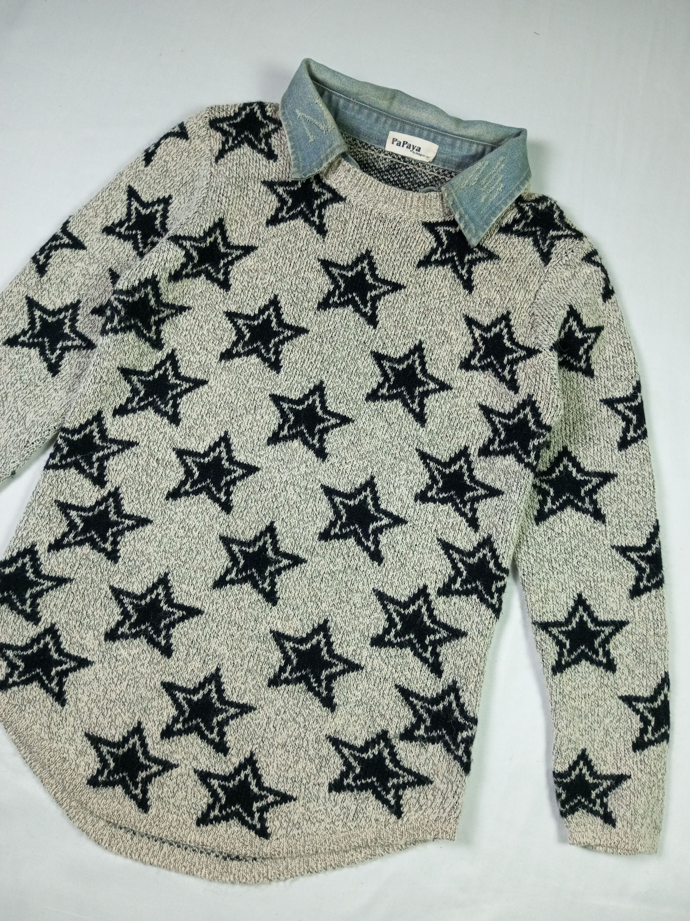 Coogi × Japanese Brand × Le Grande Bleu (L.G.B.) Papaya Japanese knitted wear star isseymiyake styled Size US M / EU 48-50 / 2 - 2 Thumbnail