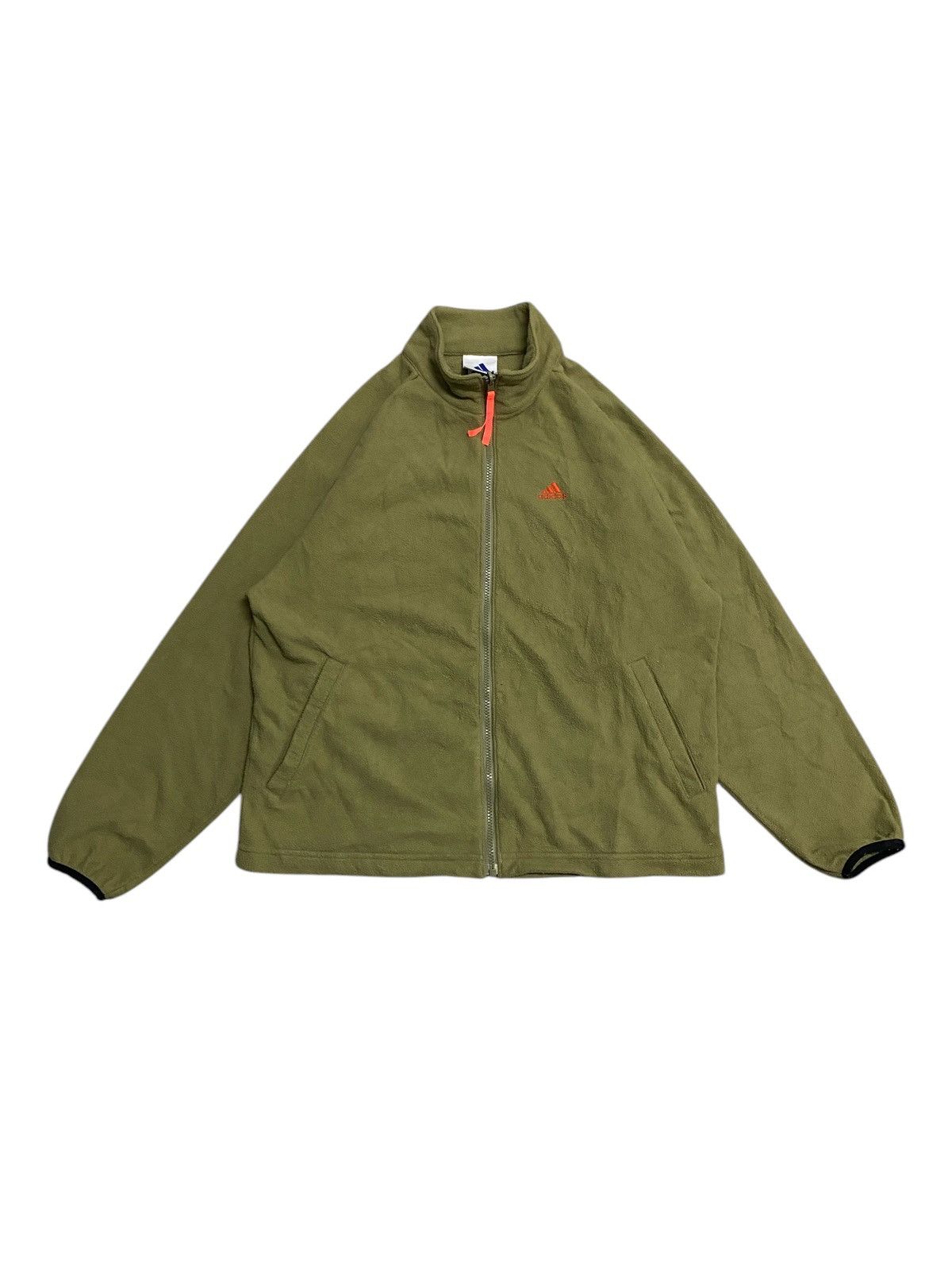 Adidas × Vintage Vintage Adidas Fleece Zipper Jacket Size US S / EU 44-46 / 1 - 1 Thumbnail