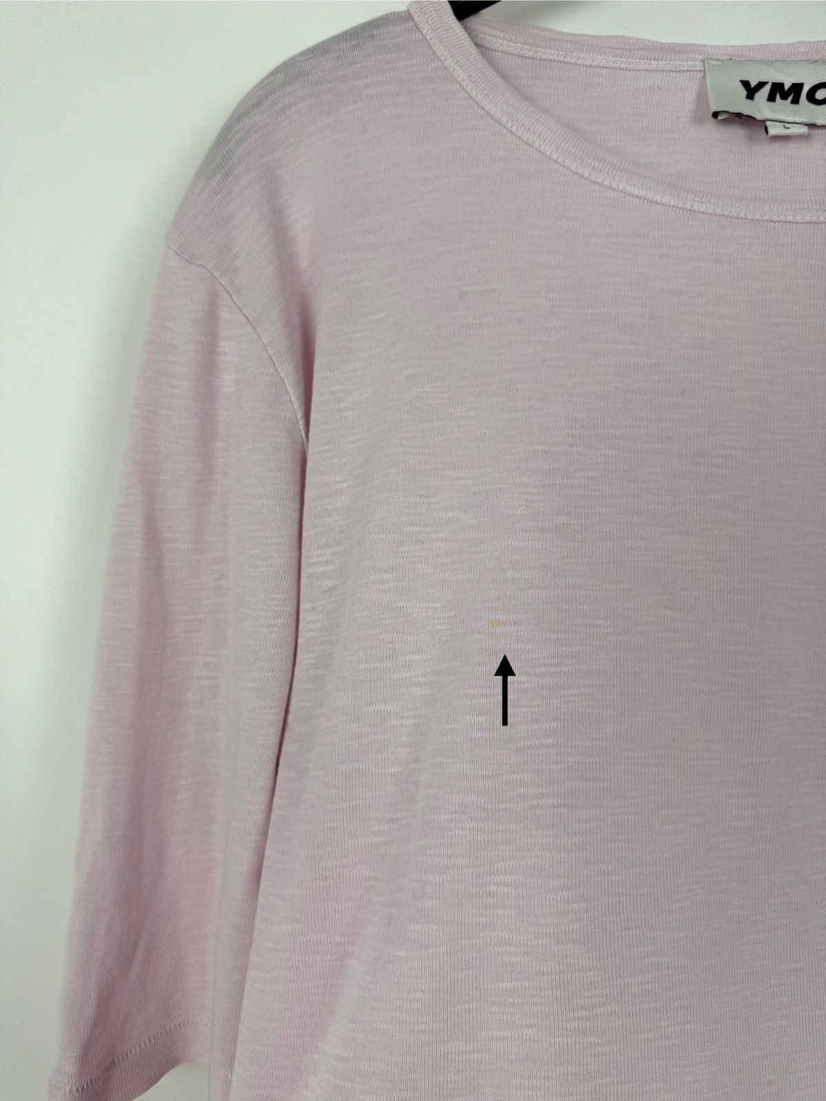 YMC YMC Organic Cotton Light Pink Half Sleeve Shirt Size L / US 10 / IT 46 - 6 Thumbnail