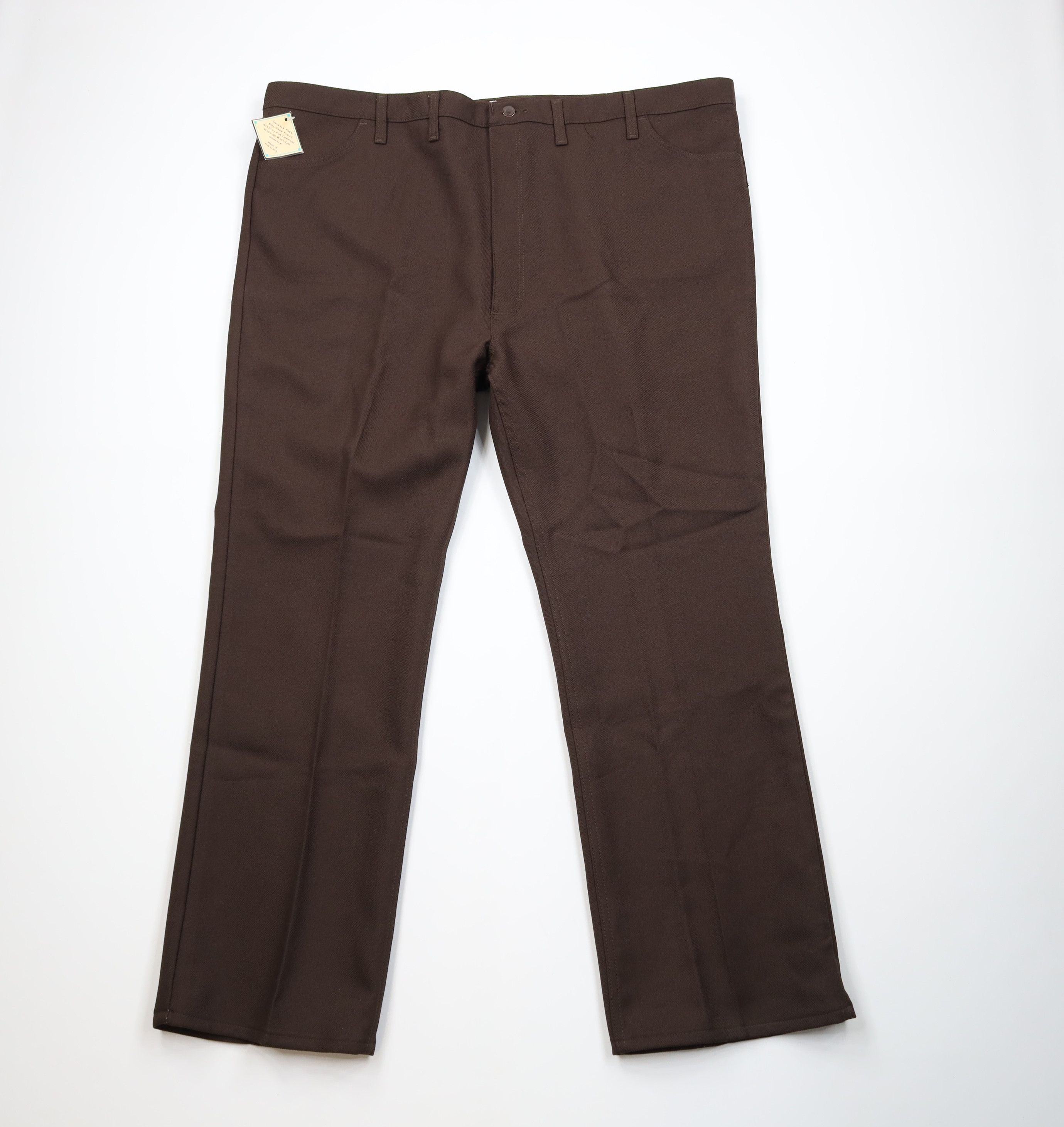Wrangler Deadstock Vintage 90s Wrangler Bell Bottoms Chino Pants USA Size US 44 / EU 60 - 1 Thumbnail