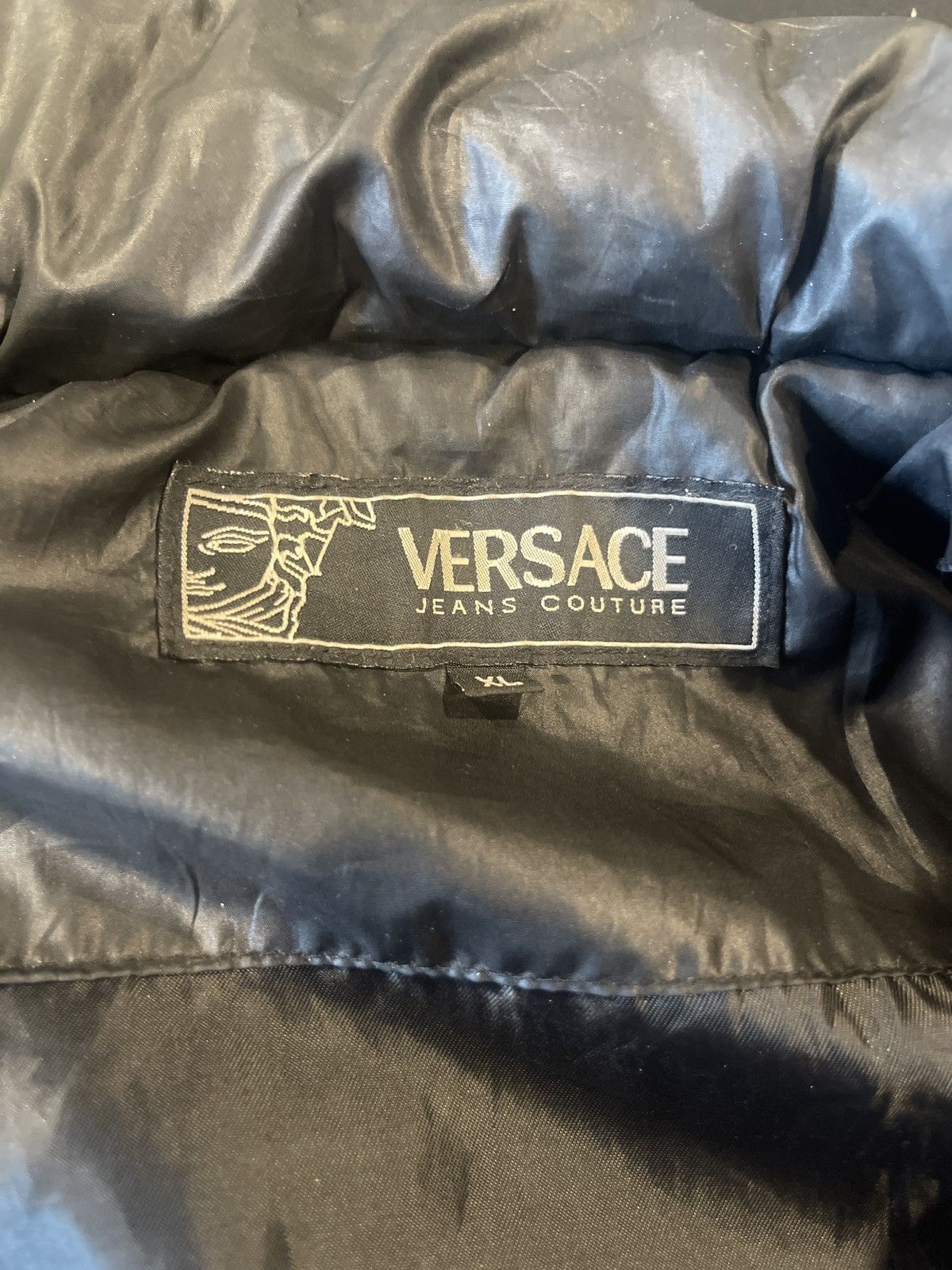 Versace × Vintage *Extremely Rare* Cropped Versace Winter Jacket (2006) Size US XL / EU 56 / 4 - 8 Thumbnail