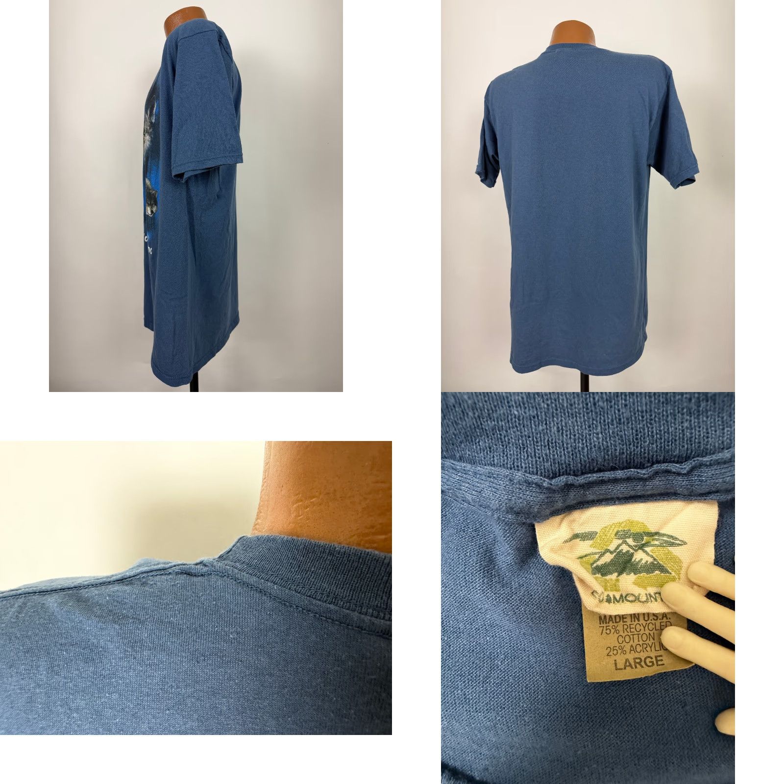 Vintage VINTAGE Yellowstone National Park Shirt Large Wolf Pack Nature USA Made Size US L / EU 52-54 / 3 - 8 Thumbnail