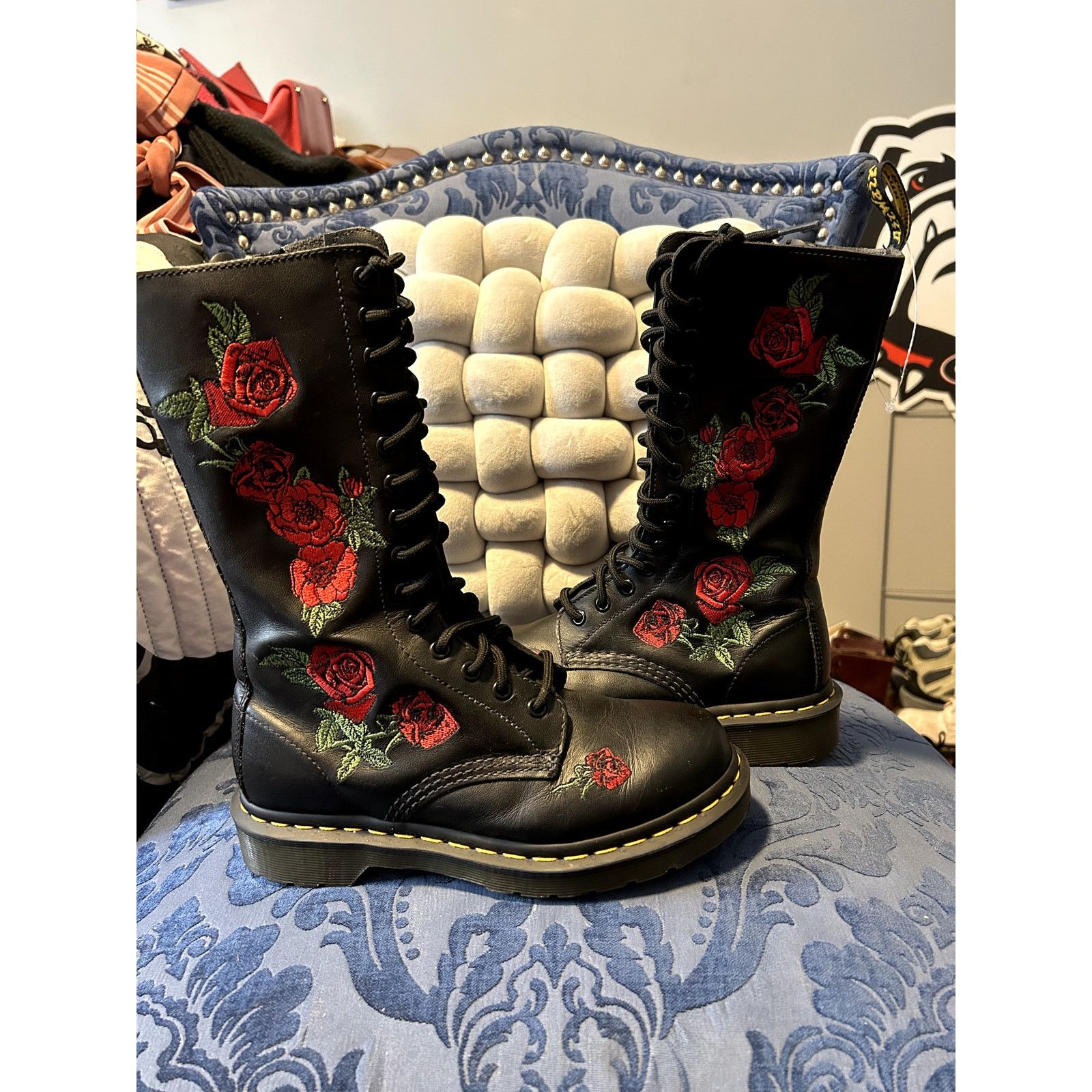 Dr. Martens DR. MARTENS 1B60 MAX LTT Knee High Platform Boot | Grailed