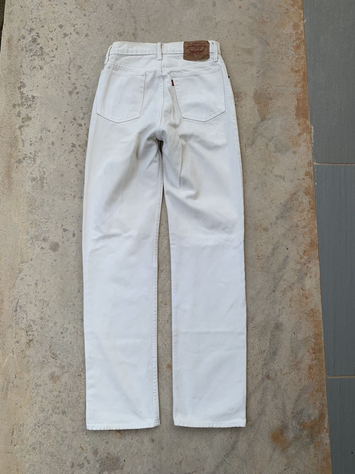 Levi's Vintage Levis 90s White Jeans Denim Pant Size US 28 / EU 44 - 4 Thumbnail