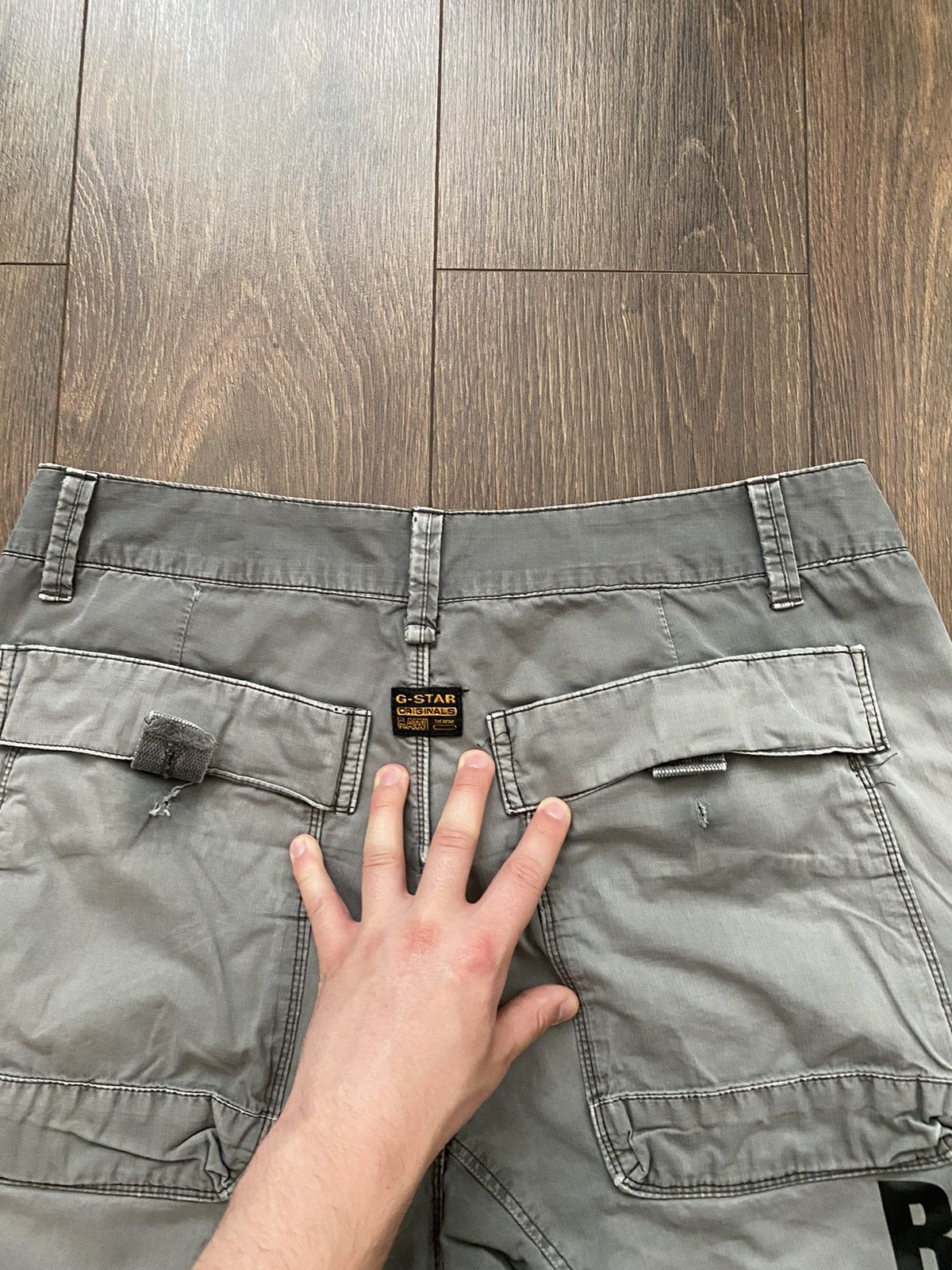 G-Star G-Star Raw Faded Cargo Shorts Multipocket Size US 32 / EU 48 - 12 Thumbnail