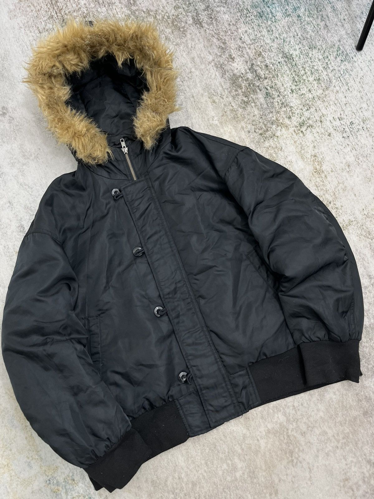 Faux Fur Cropped bombers jacket ifsixwasnine Lgb style