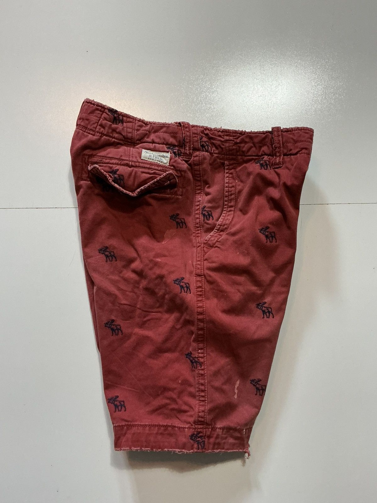 Abercrombie & Fitch Abercrombie & Fitch New York Vintage Y2K Moose Cargo Shorts Size US 30 / EU 46 - 2 Thumbnail