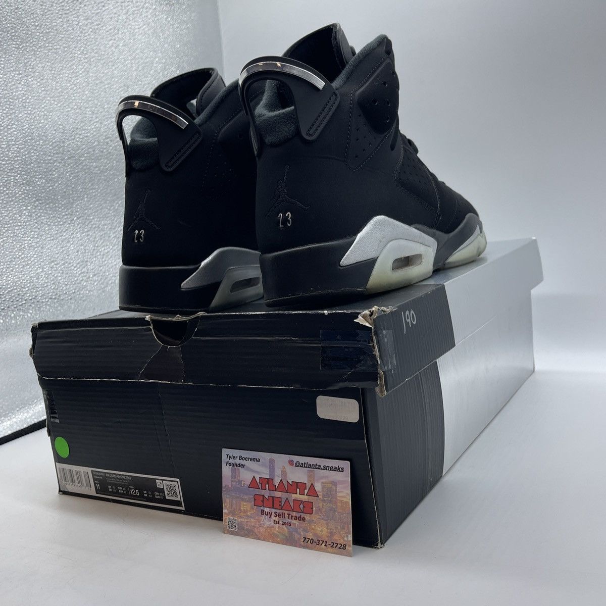 Jordan Brand Air Jordan 6 chrome Size US 11 / EU 44 - 5 Thumbnail