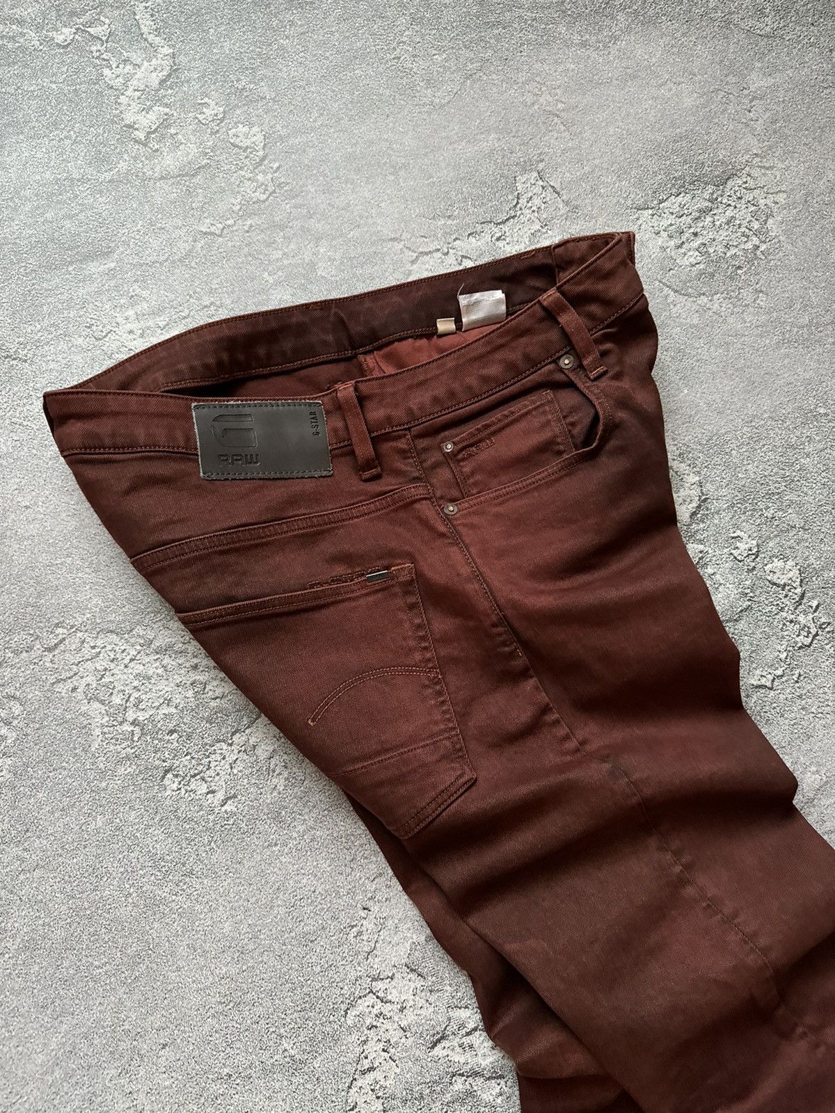 G-Star G star raw 34/34 3301 slim denim pant trouser Jean chino Size US 34 / EU 50 - 13 Thumbnail