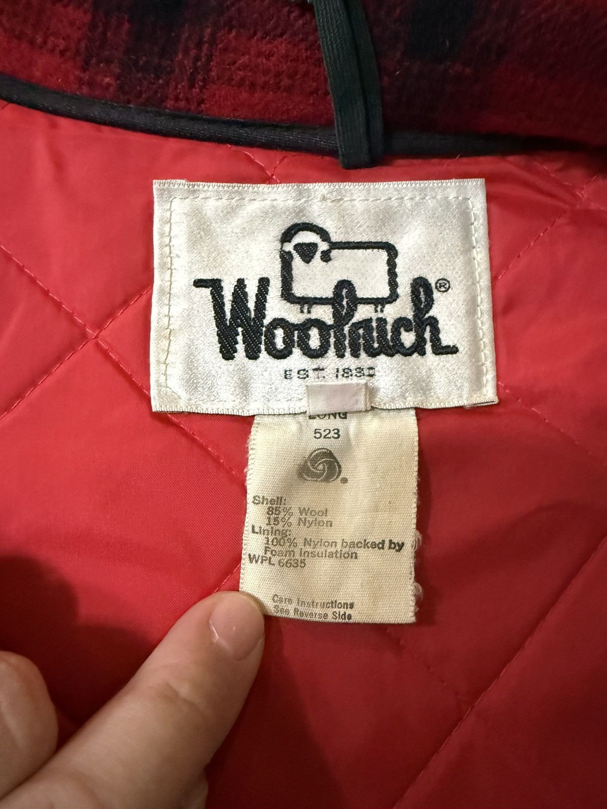 Woolrich Woolen Mills Vintage Woolrich Wool Flannel Coat Size US XL / EU 56 / 4 - 5 Thumbnail