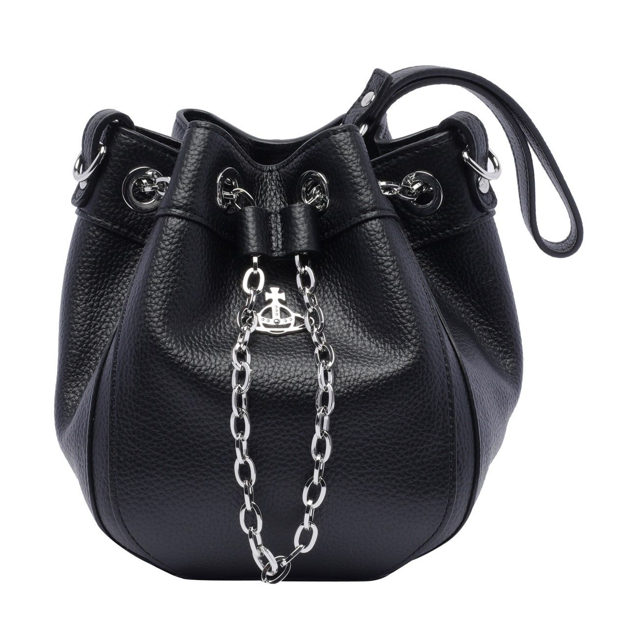 Vivienne Westwood SMALL CHRISSY BUCKET BAG Size ONE SIZE - 1 Thumbnail