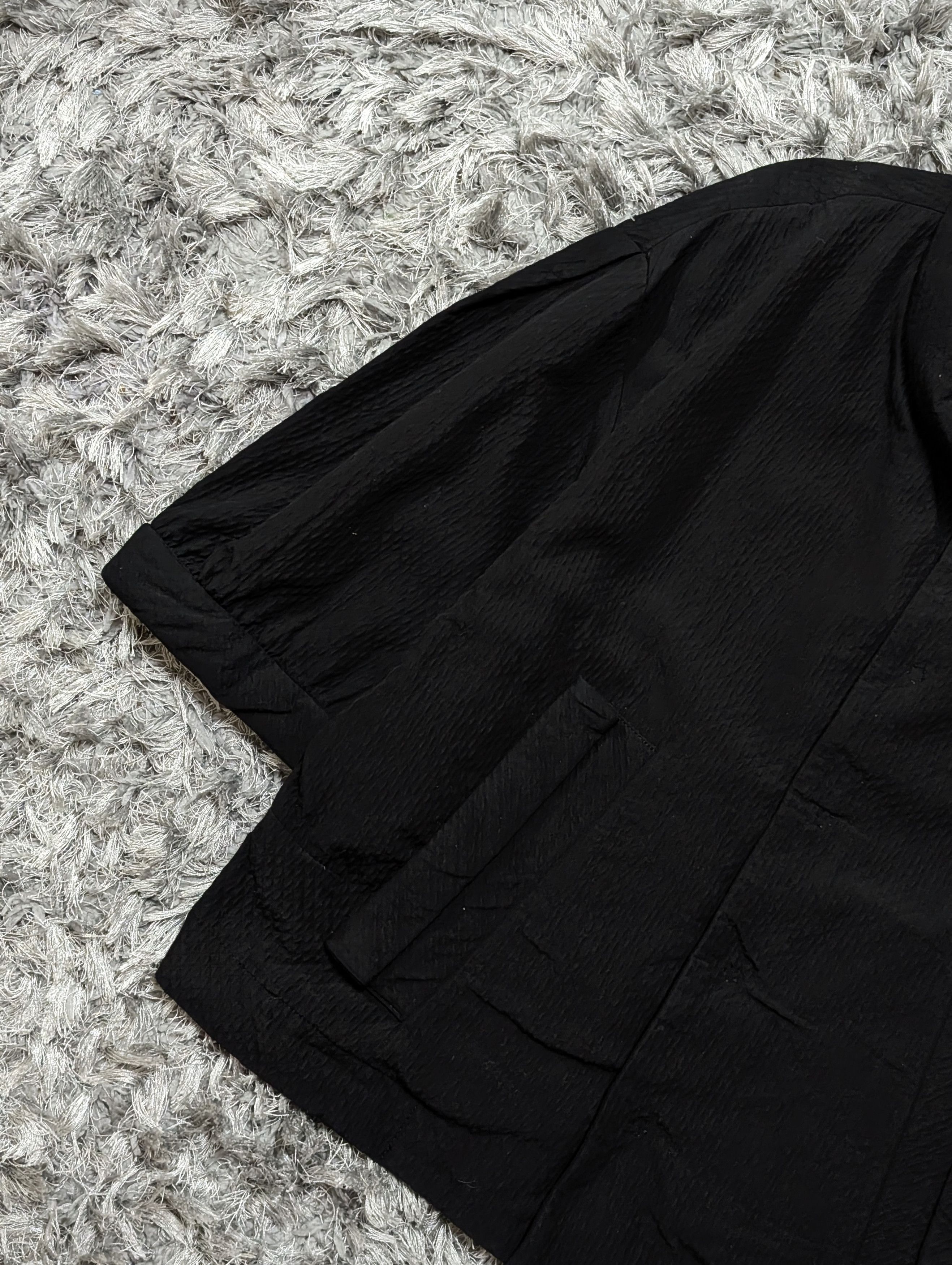 Limi Feu A/W 2007 Limi Feu Pleated Cropped Jacket Casual Winter Coat Size S / US 4 / IT 40 - 5 Thumbnail