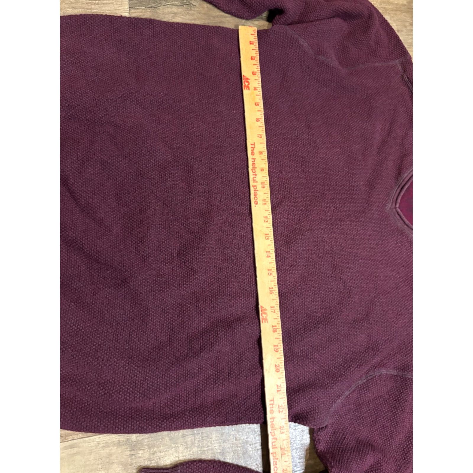 Tommy Bahama Tommy Bahama Pullover Sweatshirt Mens XL Maroon Red Cotton Wool Logo Zipper Sweater Long Sleeve Golf Walking Regular Mens Size US XL / EU 56 / 4 - 3 Thumbnail
