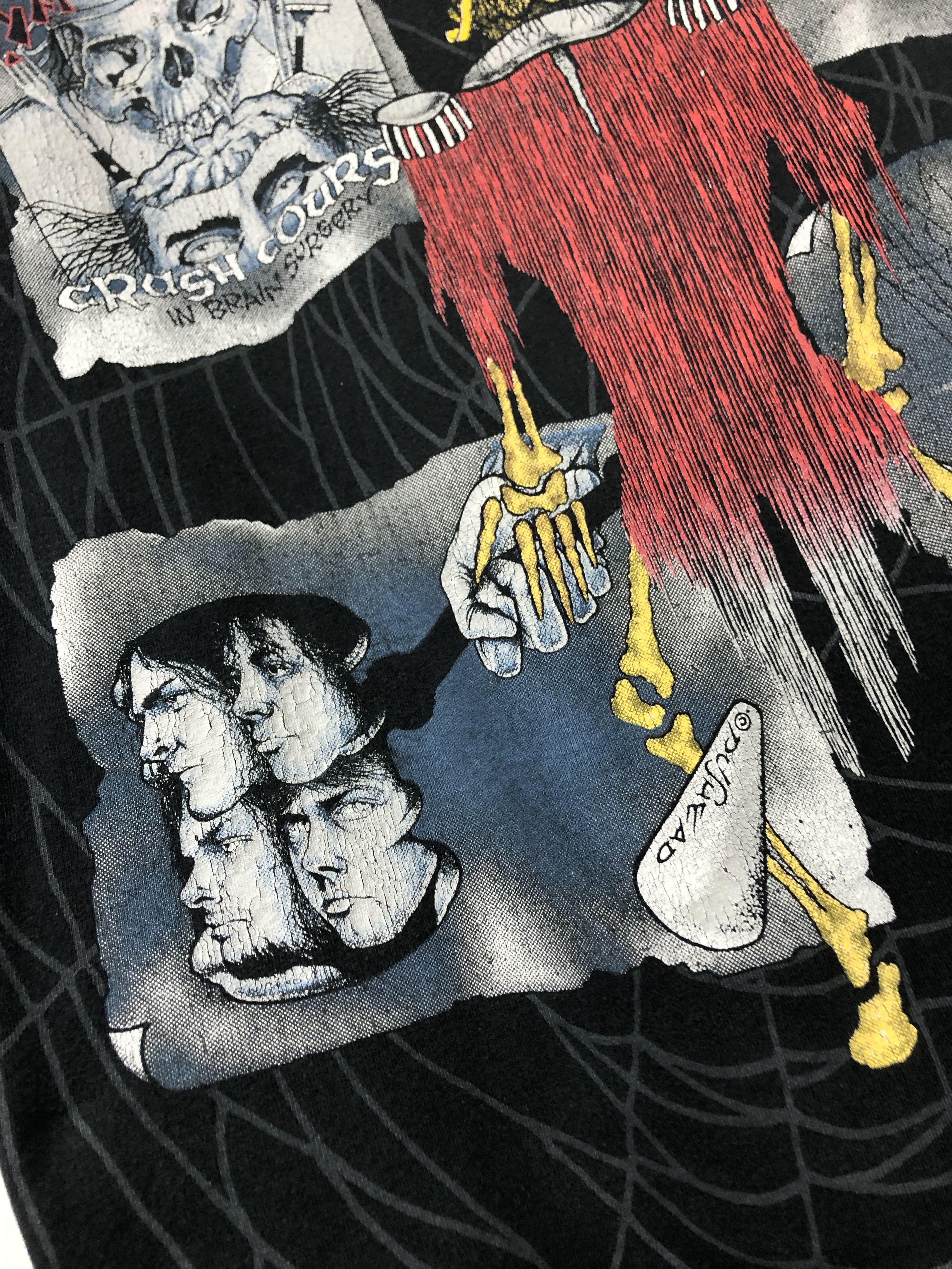 Vintage Vintage 1992 Metallica Ringmaster Pushead Shirt Tee Hype Size US L / EU 52-54 / 3 - 18 Thumbnail