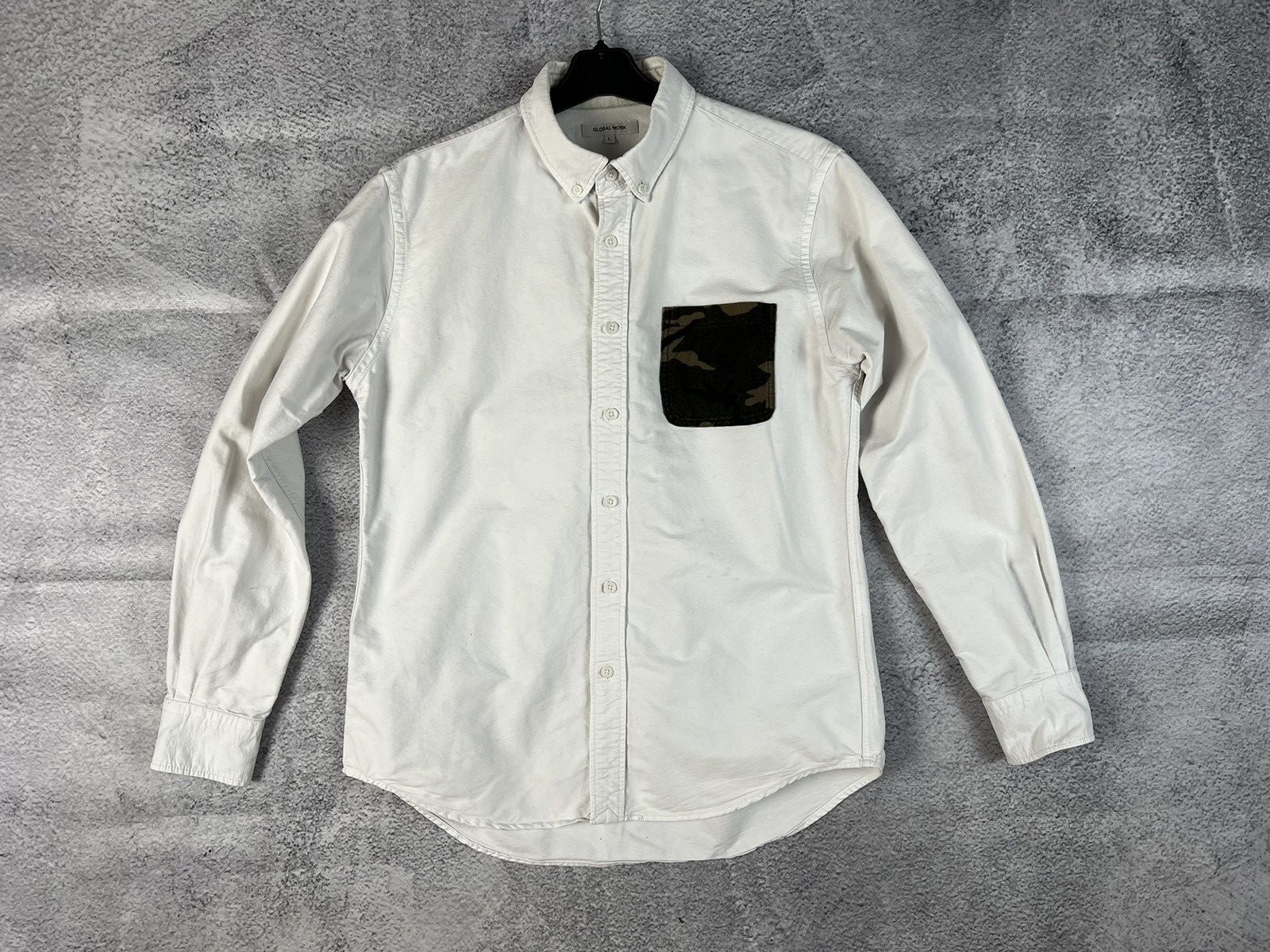 20471120 × Global Work × Japanese Brand Global work long sleeve shirt Size US L / EU 52-54 / 3 - 2 Thumbnail
