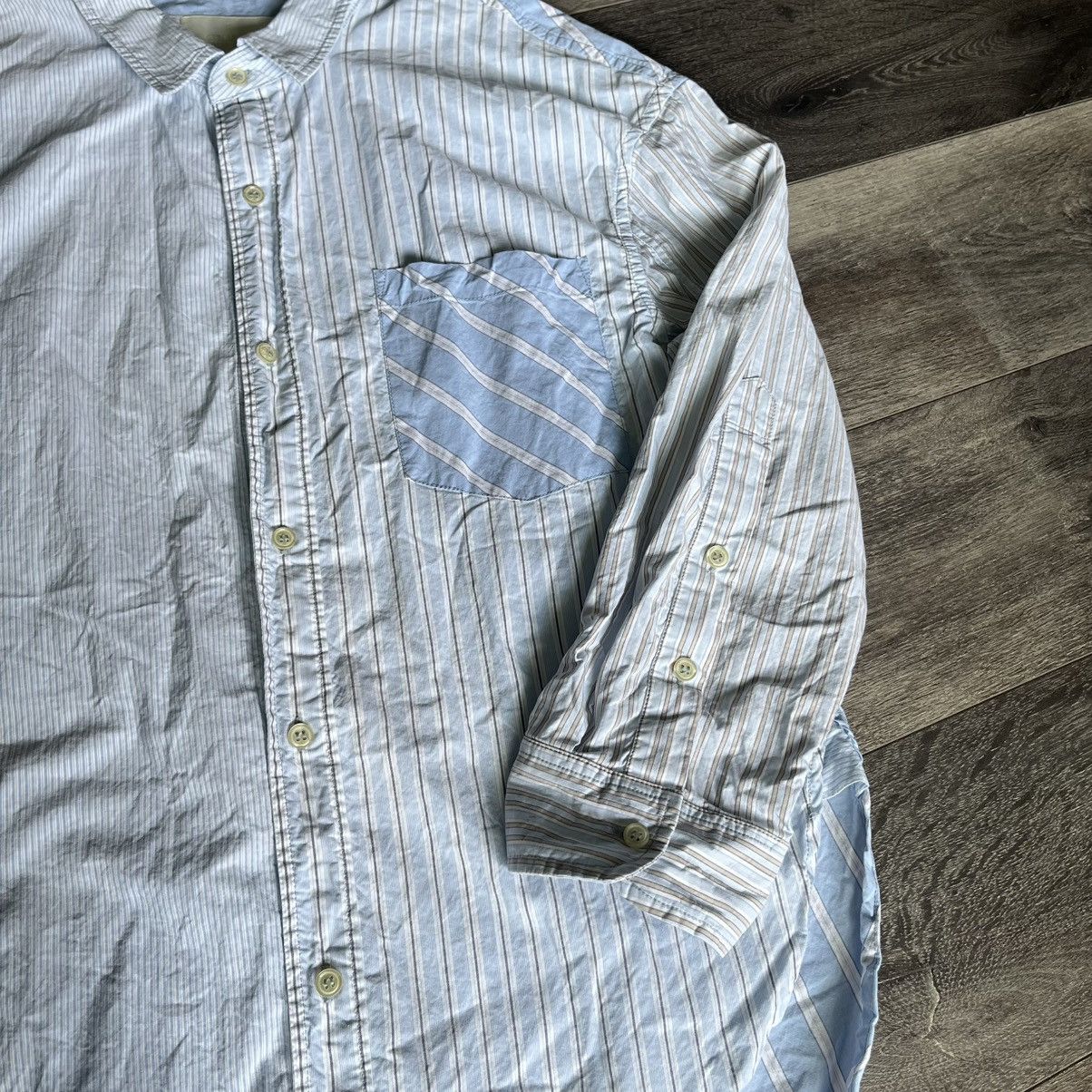 Citizens Of Humanity × Designer × Vintage Citizens of Humanity Kayla Button Up Shirt Reworked Stripe Size M / US 6-8 / IT 42-44 - 6 Thumbnail
