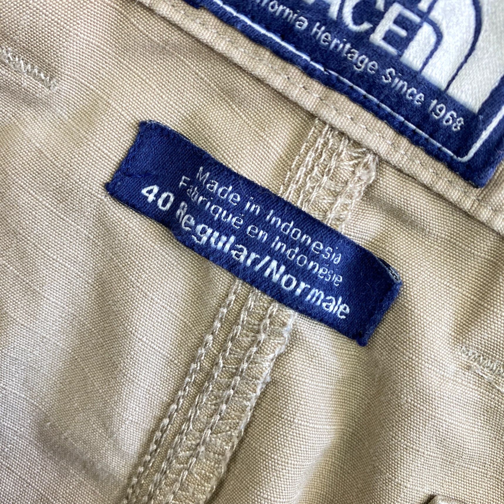 The North Face Vintage The North Face Cargo Shorts y2k Baggy Relaxed Ripstop Skater 40 Beige Size US 40 / EU 56 - 5 Thumbnail