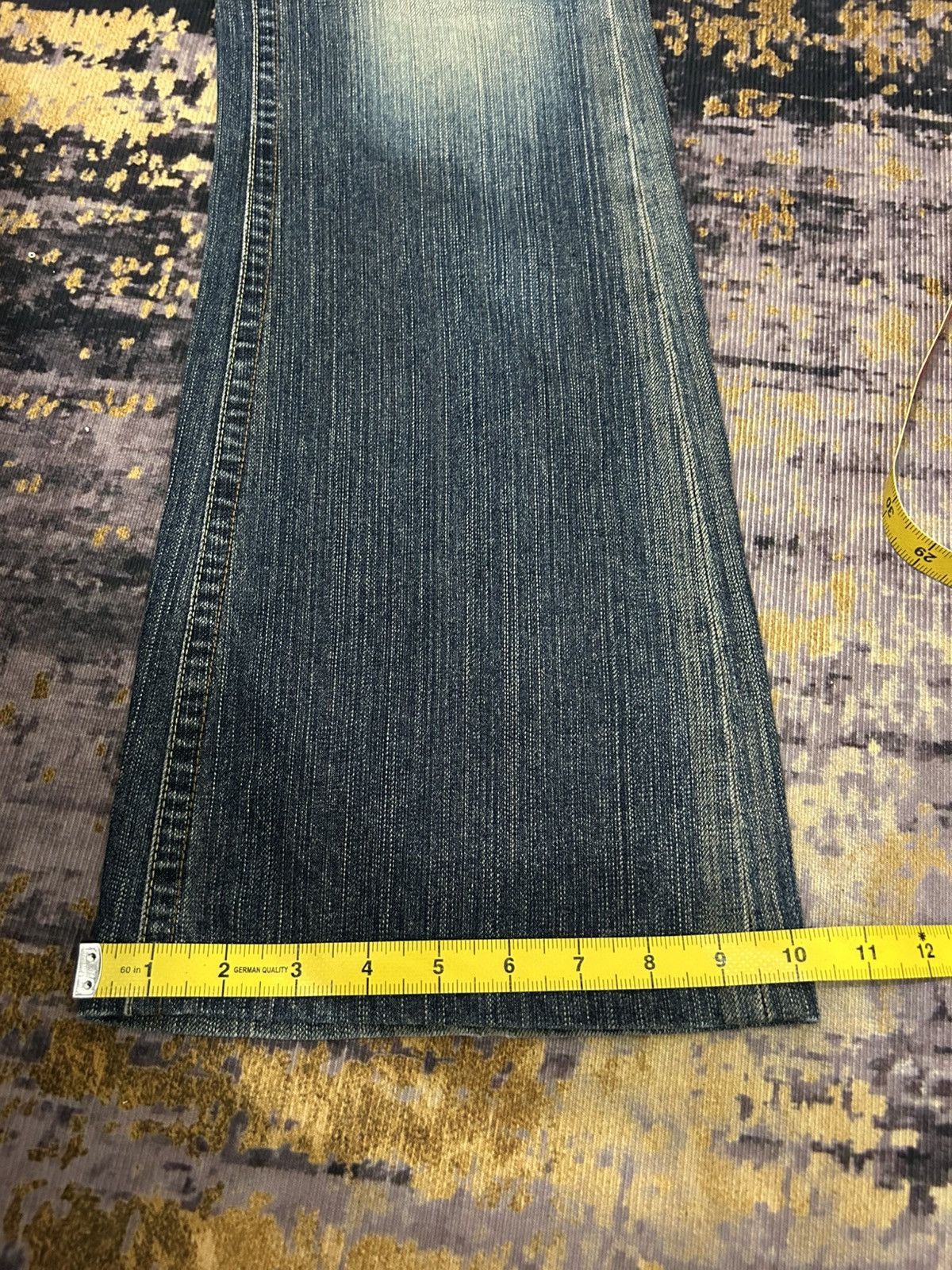 Japanese Brand Vintage Georgia Washed Flare Jeans Size US 30 / EU 46 - 18 Thumbnail