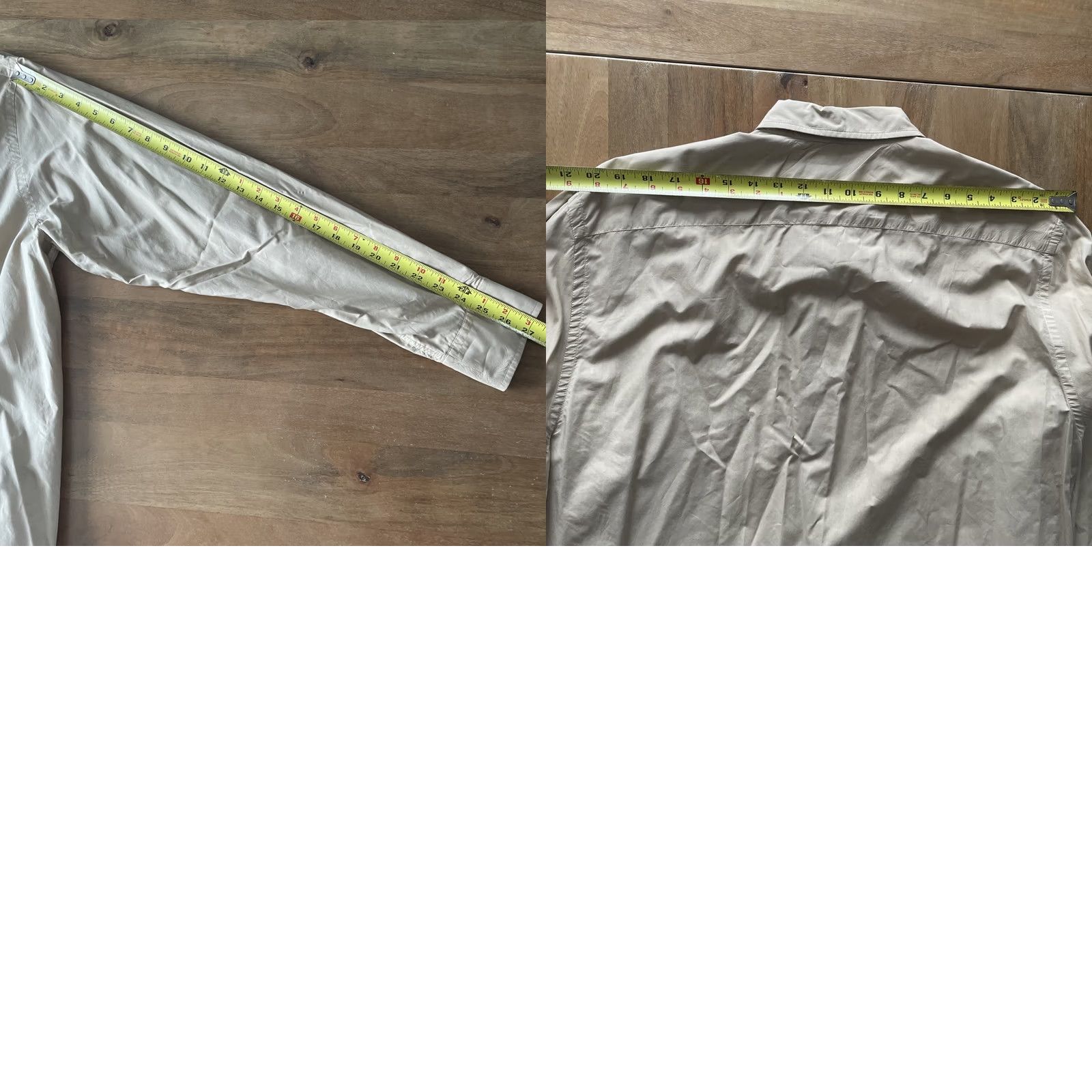 Hartford Hartford Shirt Men’s 2XL Beige Button Up Regular Fit Long Sleeve Casual Classic Shirt Mens Size US XXL / EU 58 / 5 - 8 Thumbnail