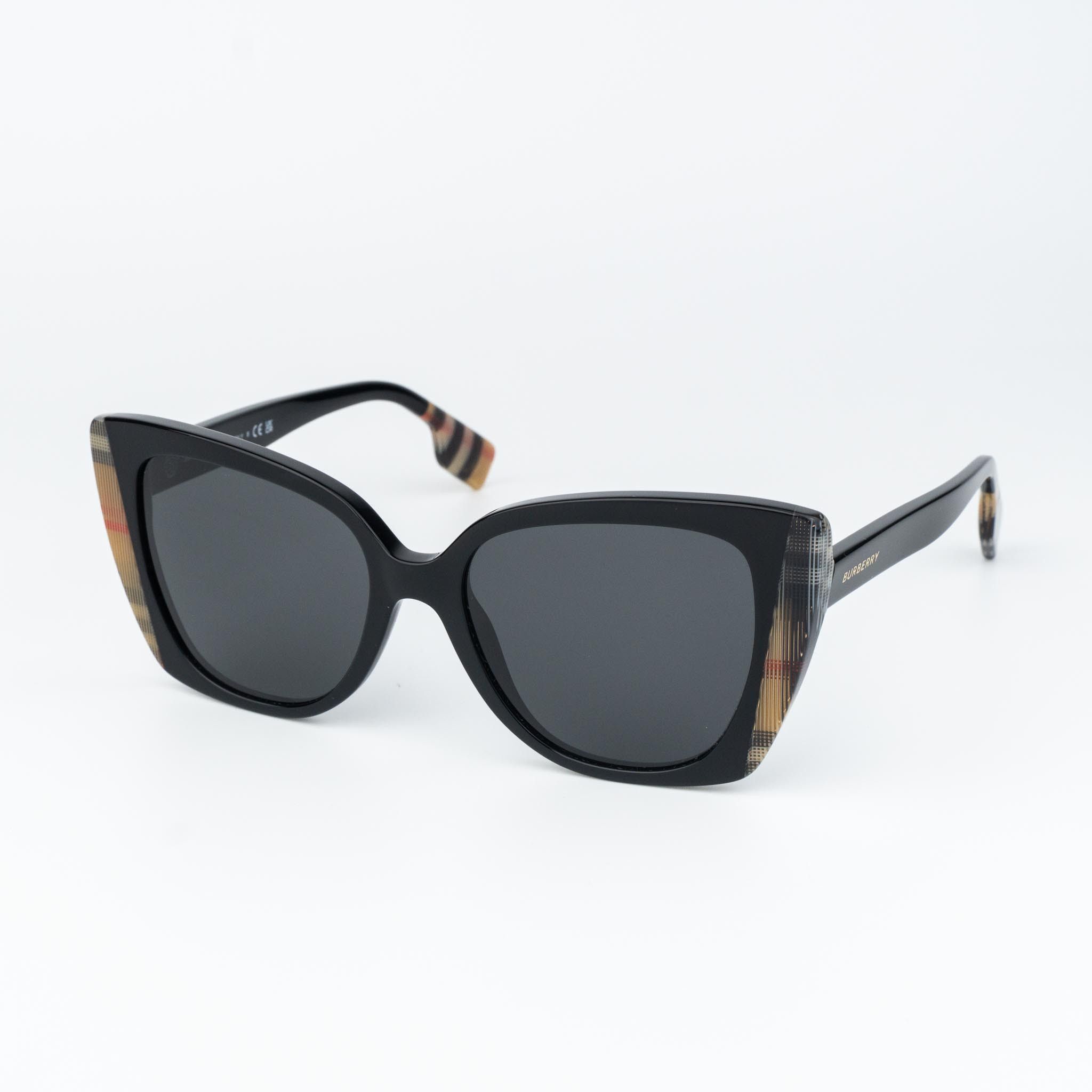Burberry Burberry MARYL Women Sunglasses Cat Eye BE4393 405587 Size ONE SIZE - 3 Thumbnail
