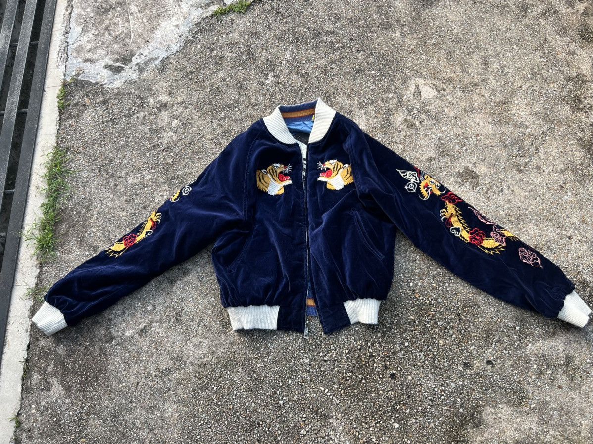 Japanese Brand Rare Sukajan Reversible Jacket Japanese Style Size US M / EU 48-50 / 2 - 2 Thumbnail