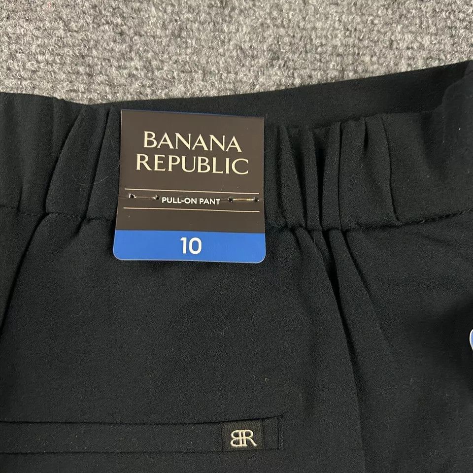 Banana Republic Banana Republic Pants Womens 10 Pull On Casual Tapered Leg Size 32" / US 10 / IT 46 - 6 Thumbnail