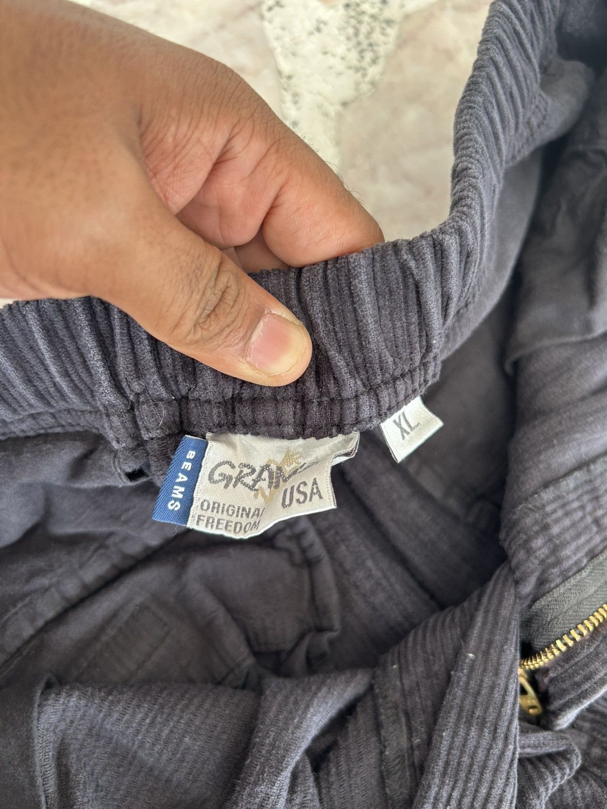 Gramicci Gramicci USA Corduroy Black Pants Size US 34 / EU 50 - 9 Thumbnail